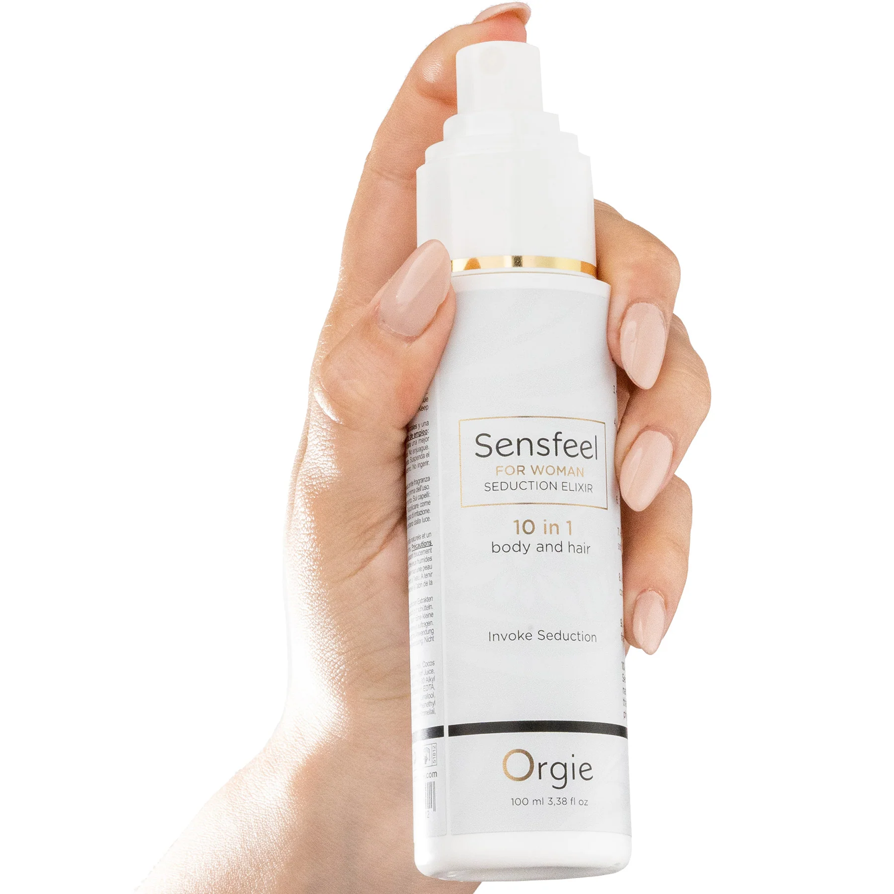 Orgie Sensfeel Seduction Elixir 10 In 1 For Women Pheromone Booster 3.38 fl oz - Image 2