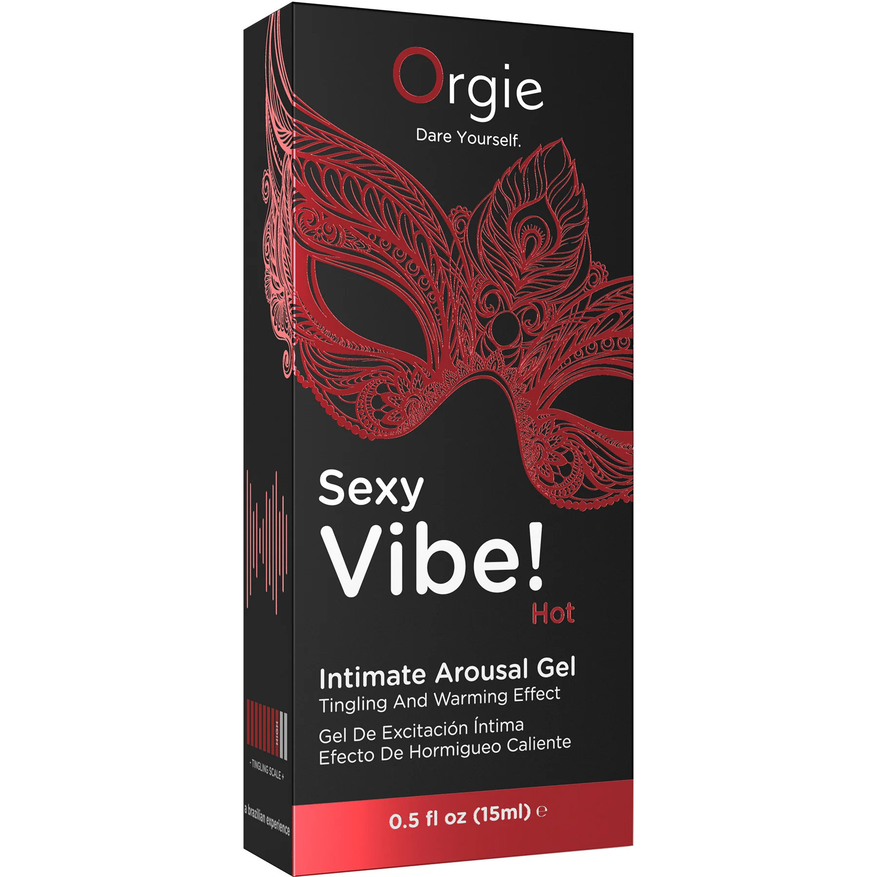 Orgie Sexy Vibe! Hot Intimate Arousal Gel 0.5 fl oz - Image 4