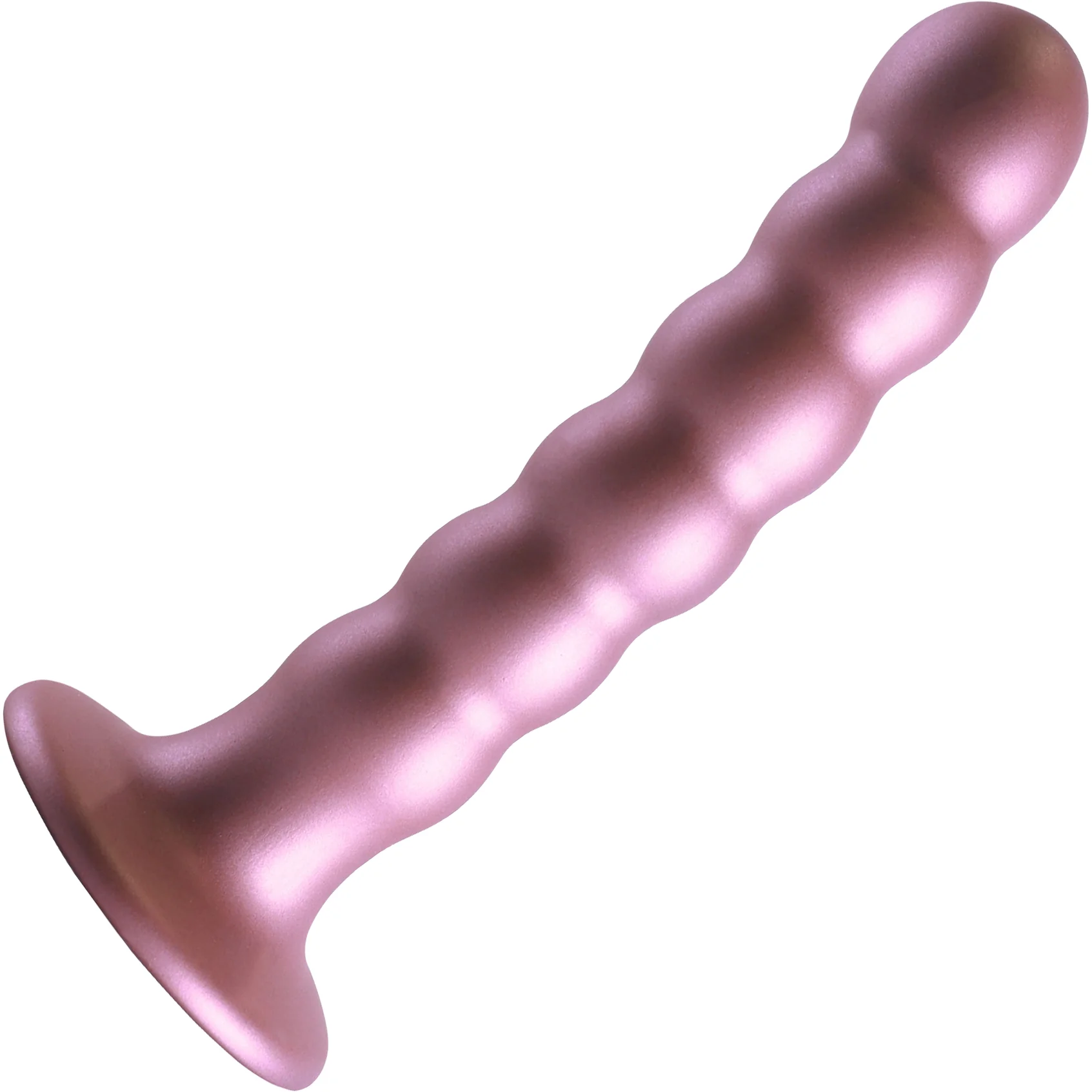 Ouch! 5" Beaded Silicone Suction Cup G-Spot Dildo - Image 12