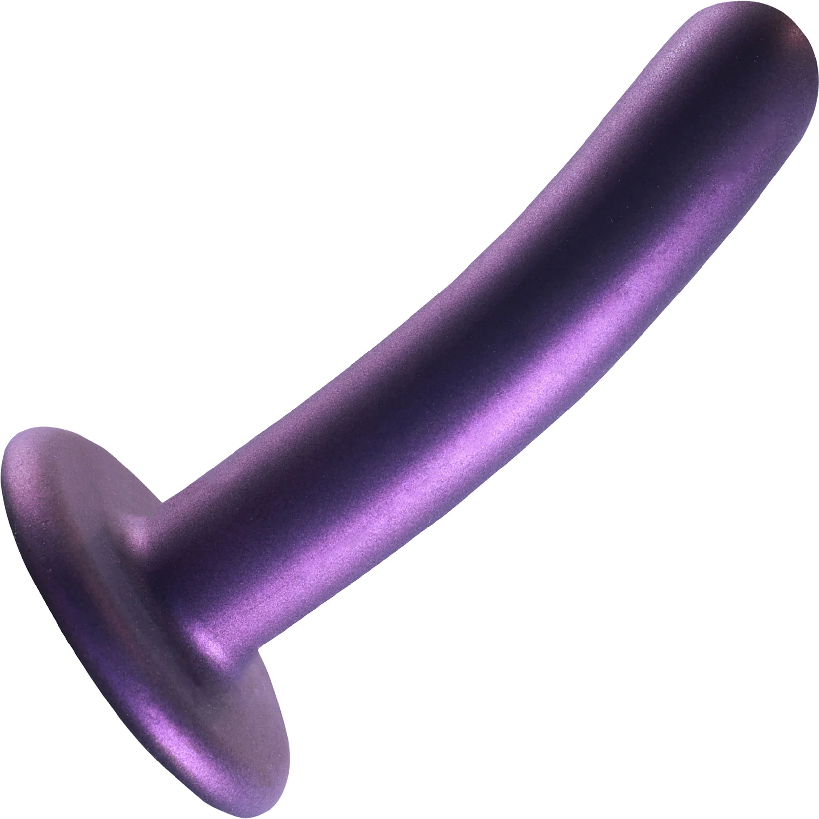 Ouch! 5" Smooth Silicone Suction Cup G-Spot Dildo - Image 5