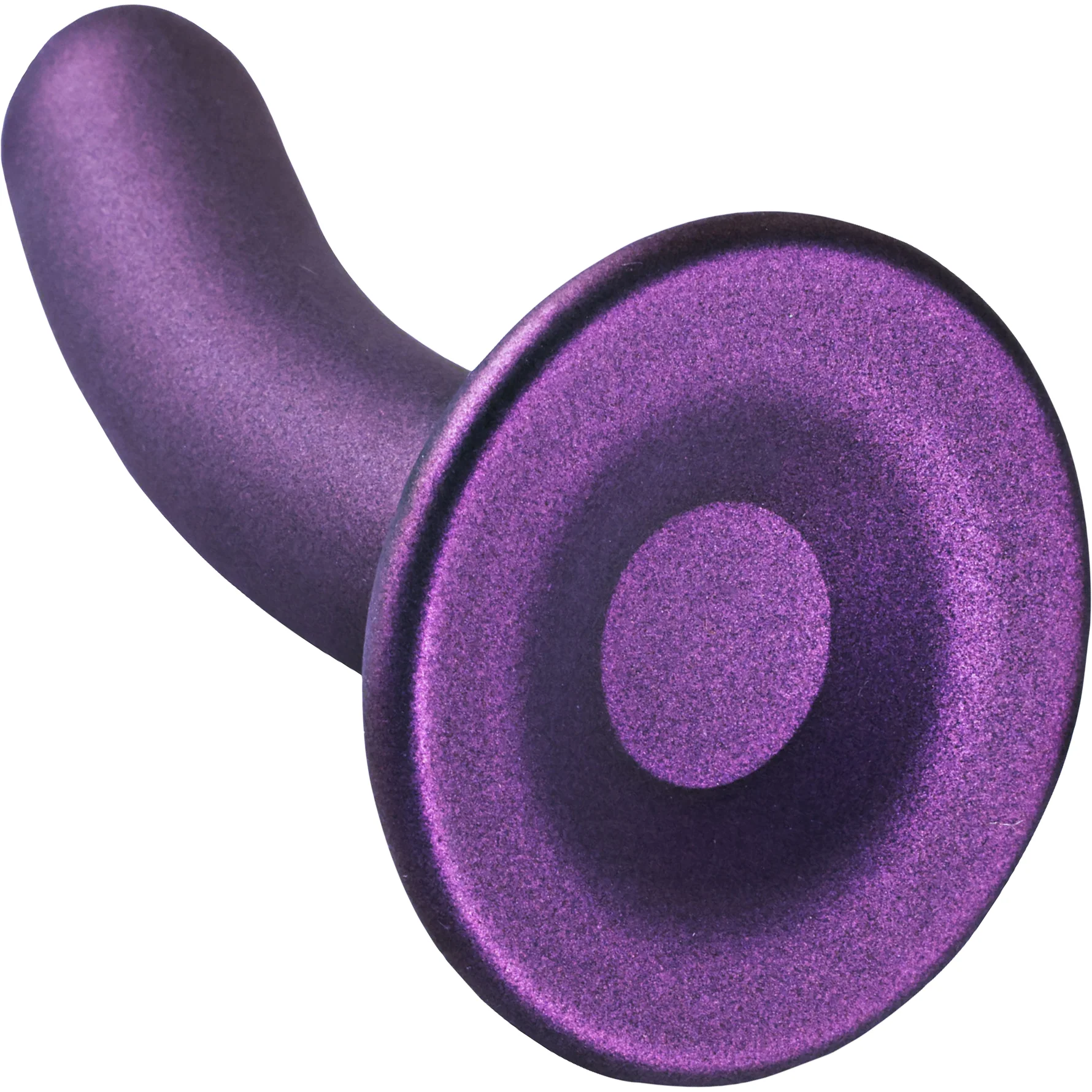 Ouch! 5" Smooth Silicone Suction Cup G-Spot Dildo - Image 6