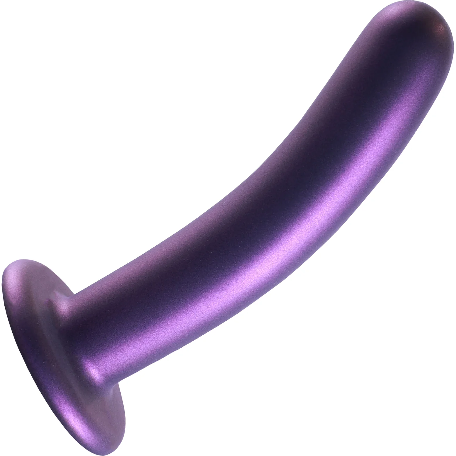 Ouch! 6" Smooth Silicone Suction Cup G-Spot Dildo - Image 3