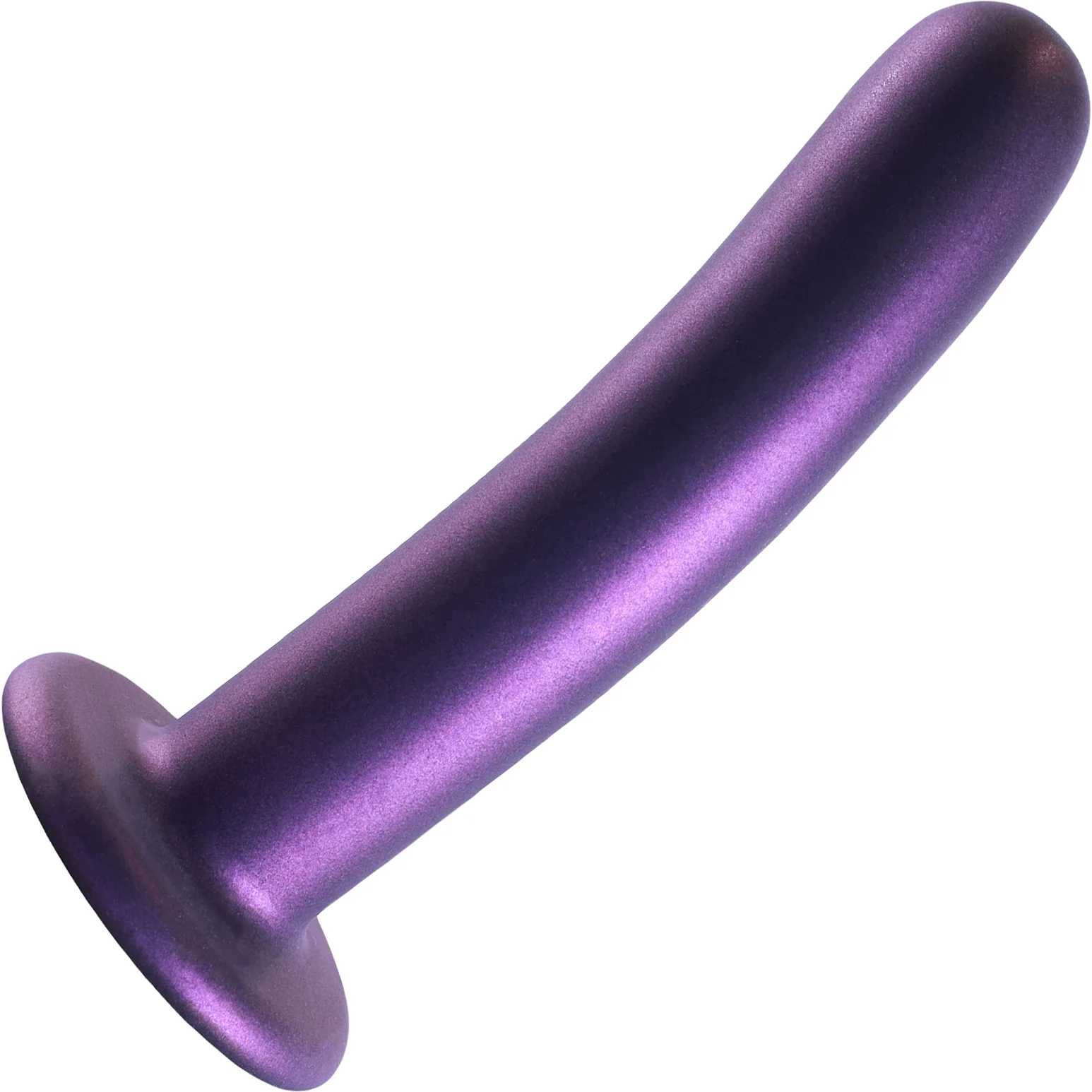 Ouch! 6" Smooth Silicone Suction Cup G-Spot Dildo - Image 5
