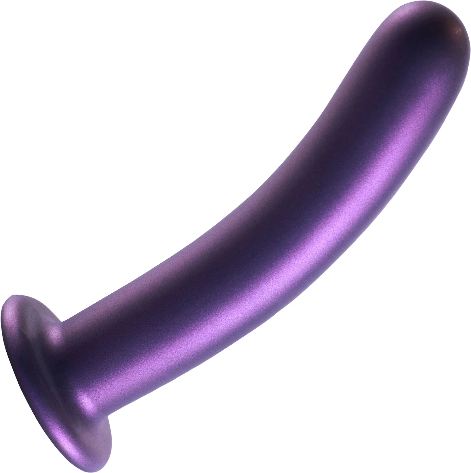 Ouch! 7" Smooth Silicone Suction Cup G-Spot Dildo - Image 3