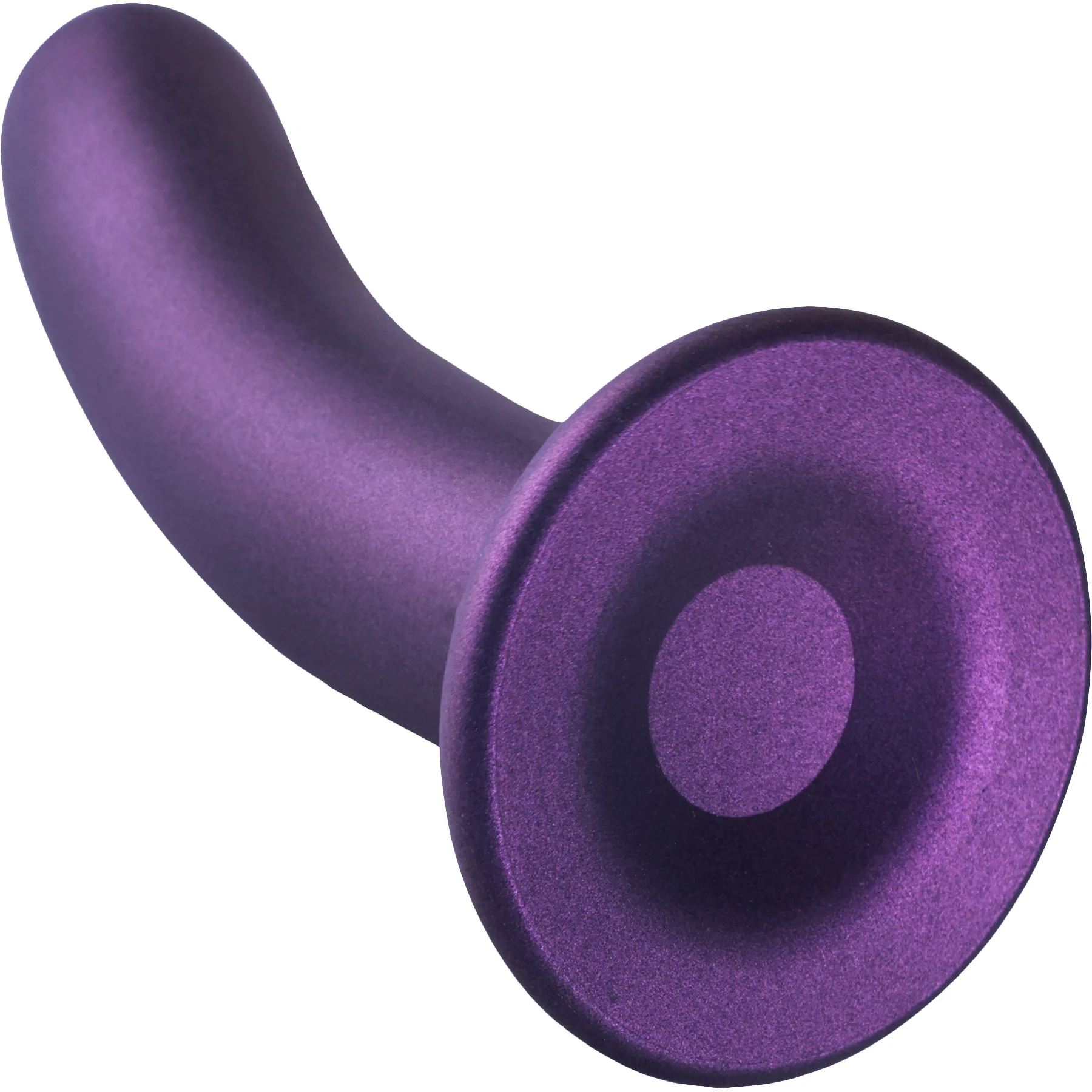 Ouch! 7" Smooth Silicone Suction Cup G-Spot Dildo - Image 6