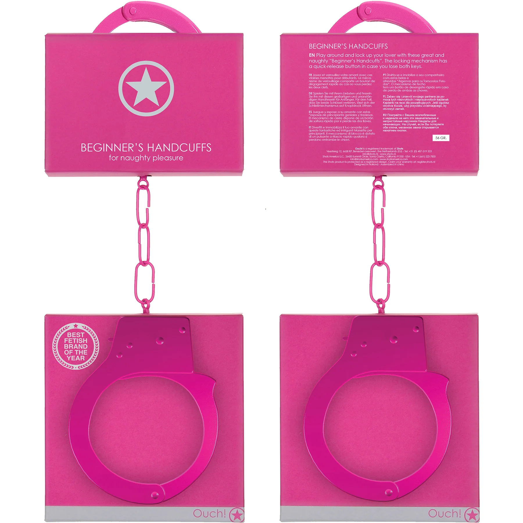 Ouch! Beginners Handcuffs - Image 14