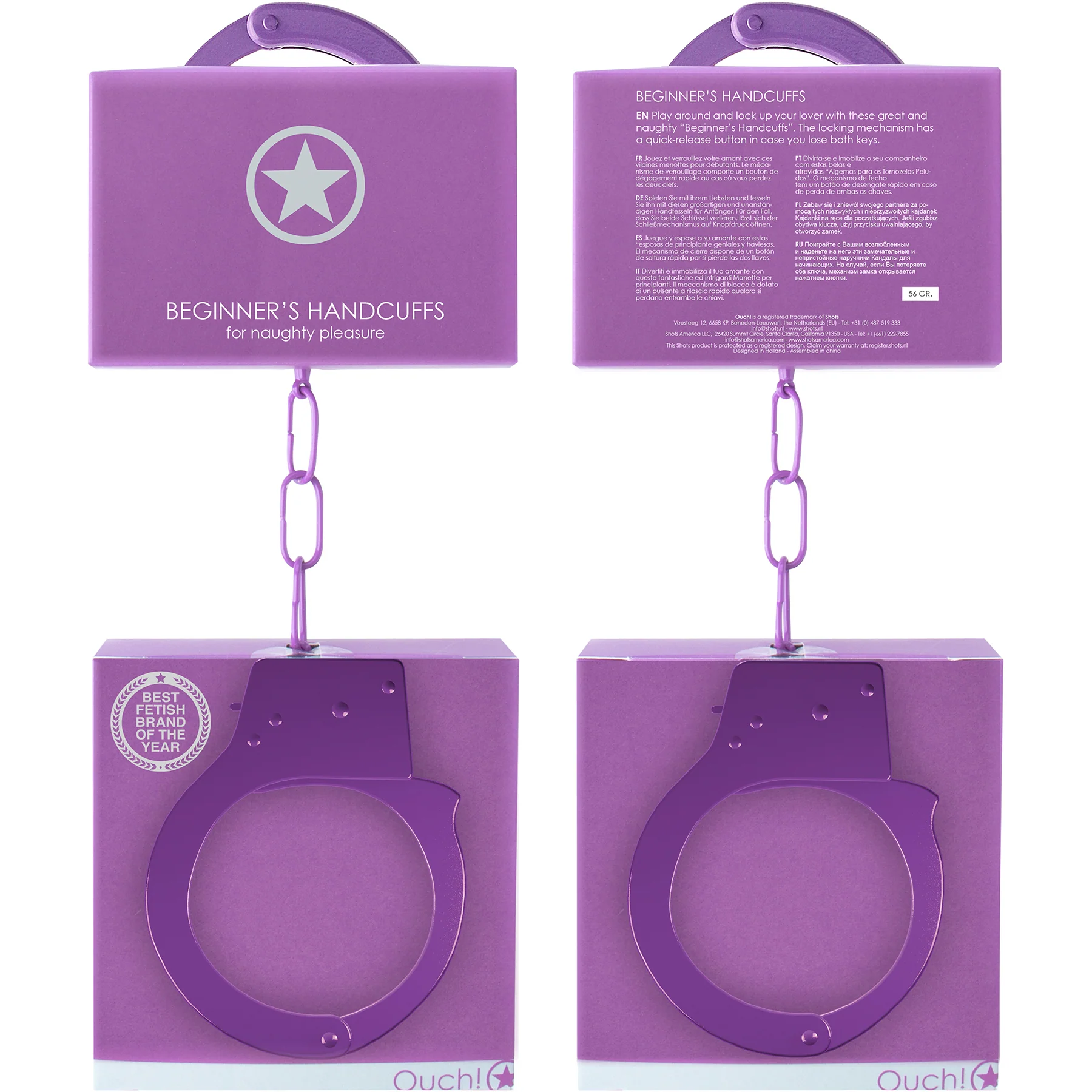 Ouch! Beginners Handcuffs - Image 21