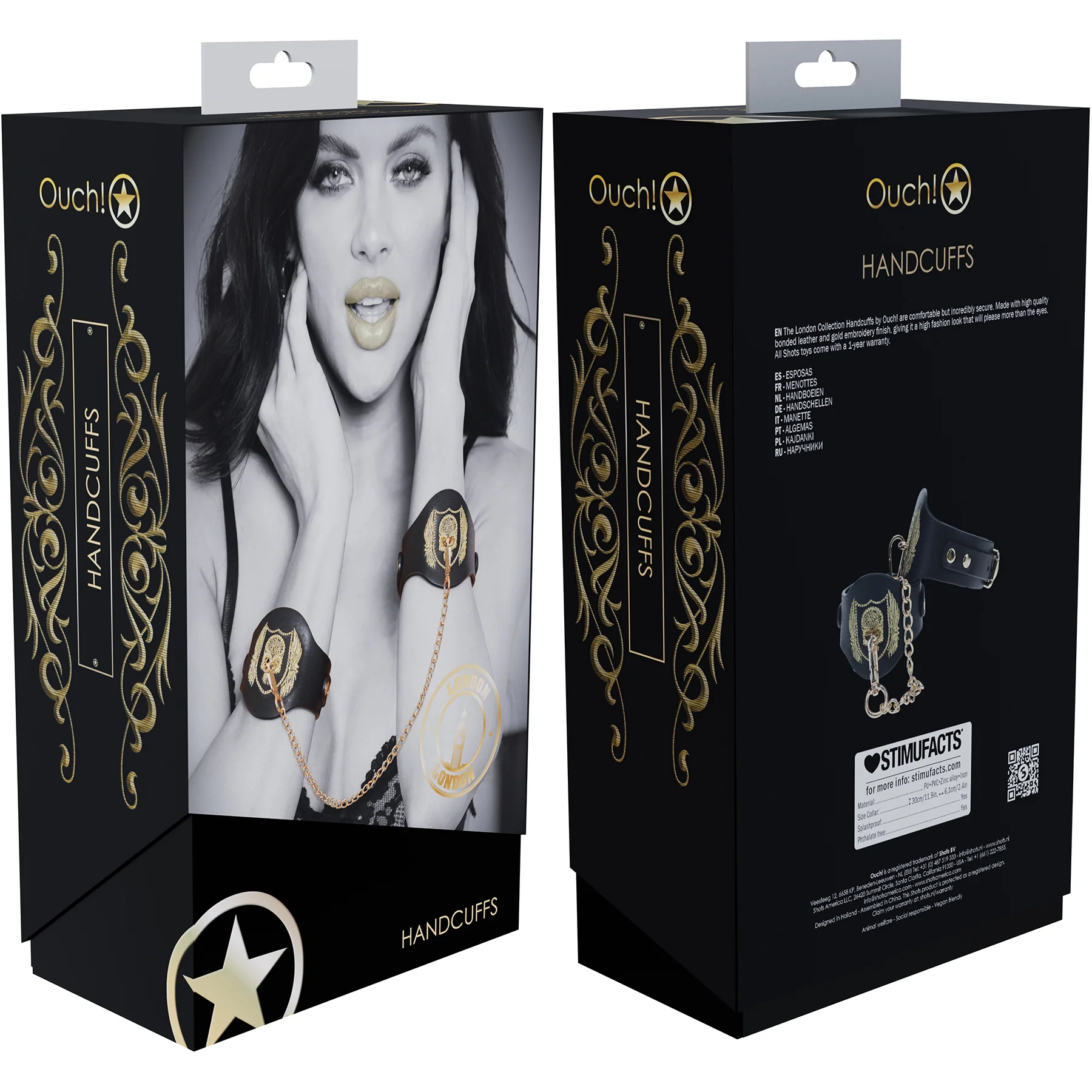 Ouch! London Collection Handcuffs - Image 5