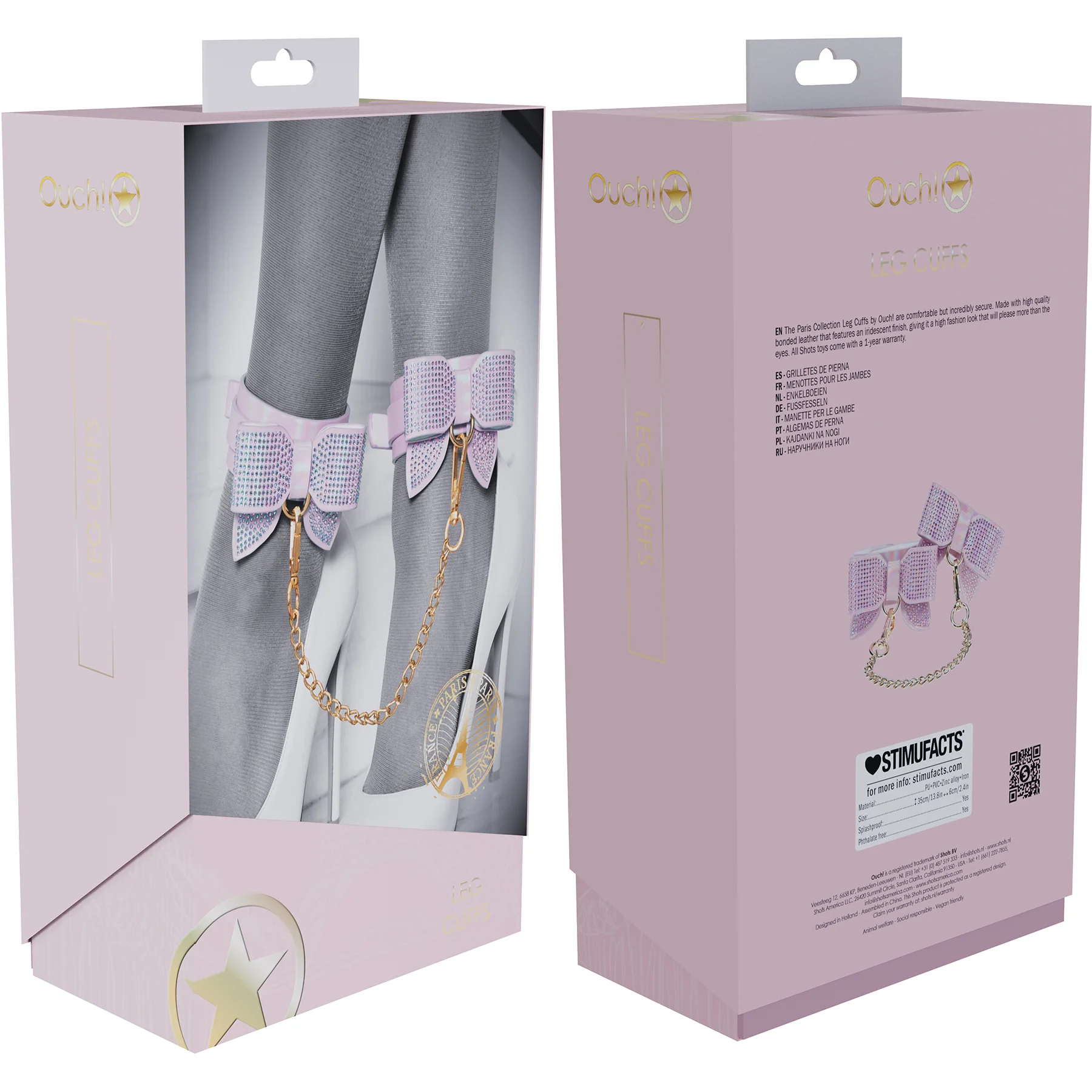 Ouch! Paris Collection Ankle Cuffs - Image 4