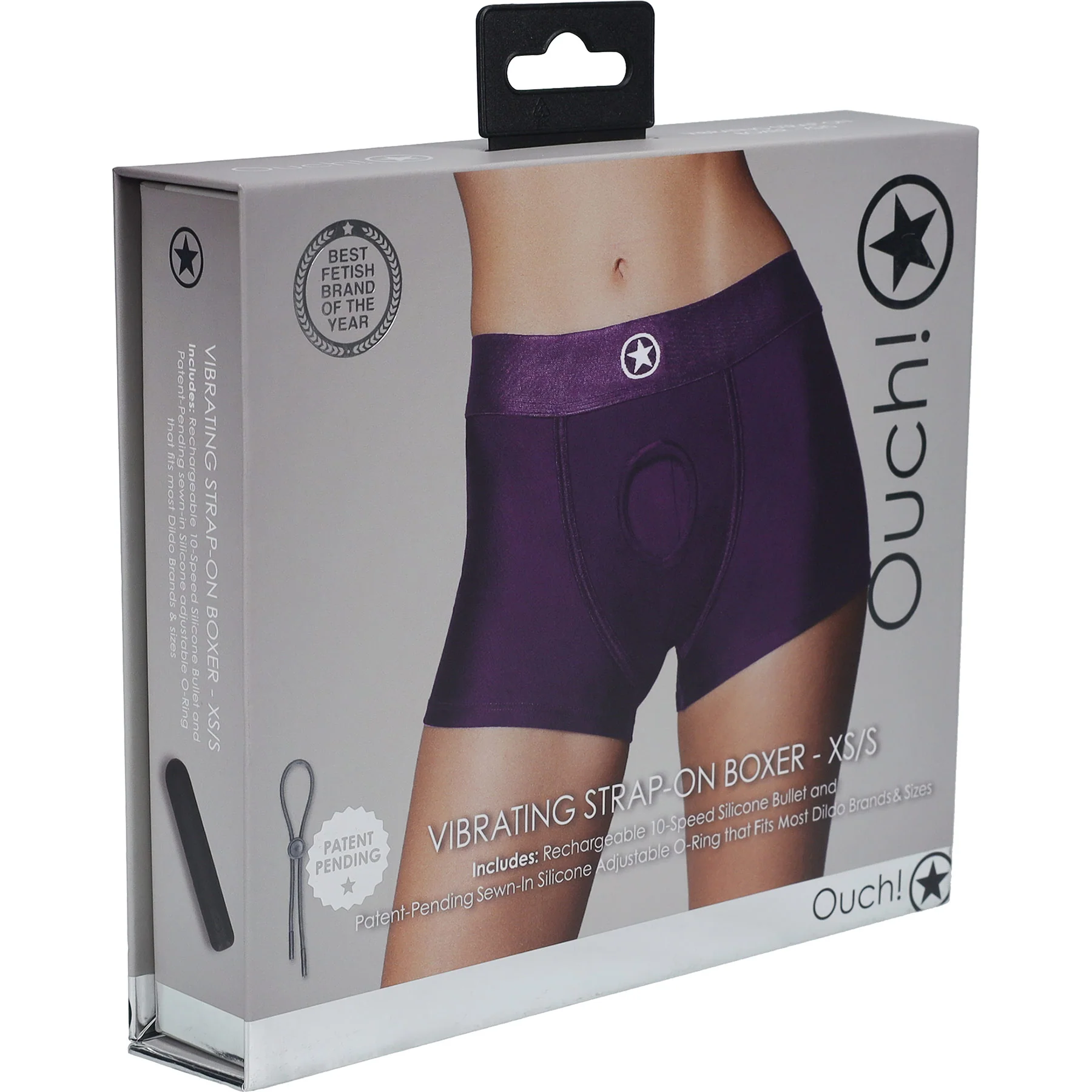 Ouch! Vibrating Strap-On Boxer - Image 18