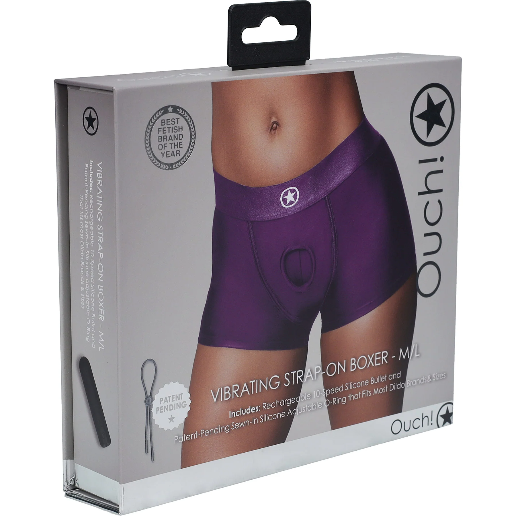 Ouch! Vibrating Strap-On Boxer - Image 21