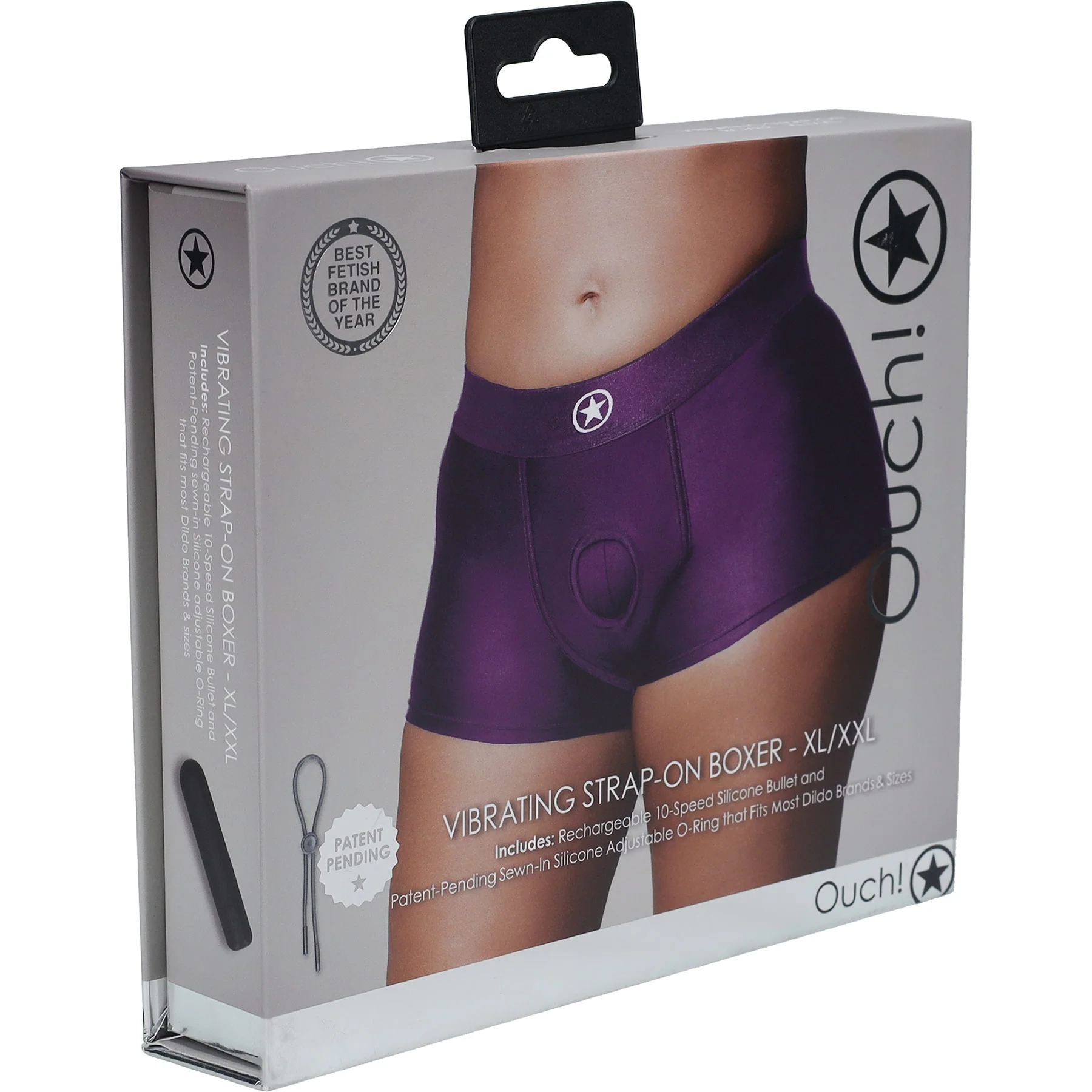 Ouch! Vibrating Strap-On Boxer - Image 24