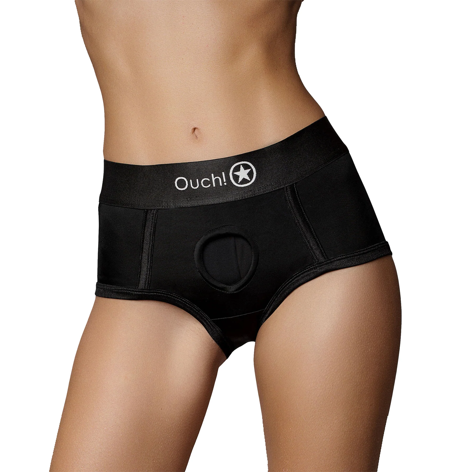 Ouch! Vibrating Strap-On Brief - Image 3