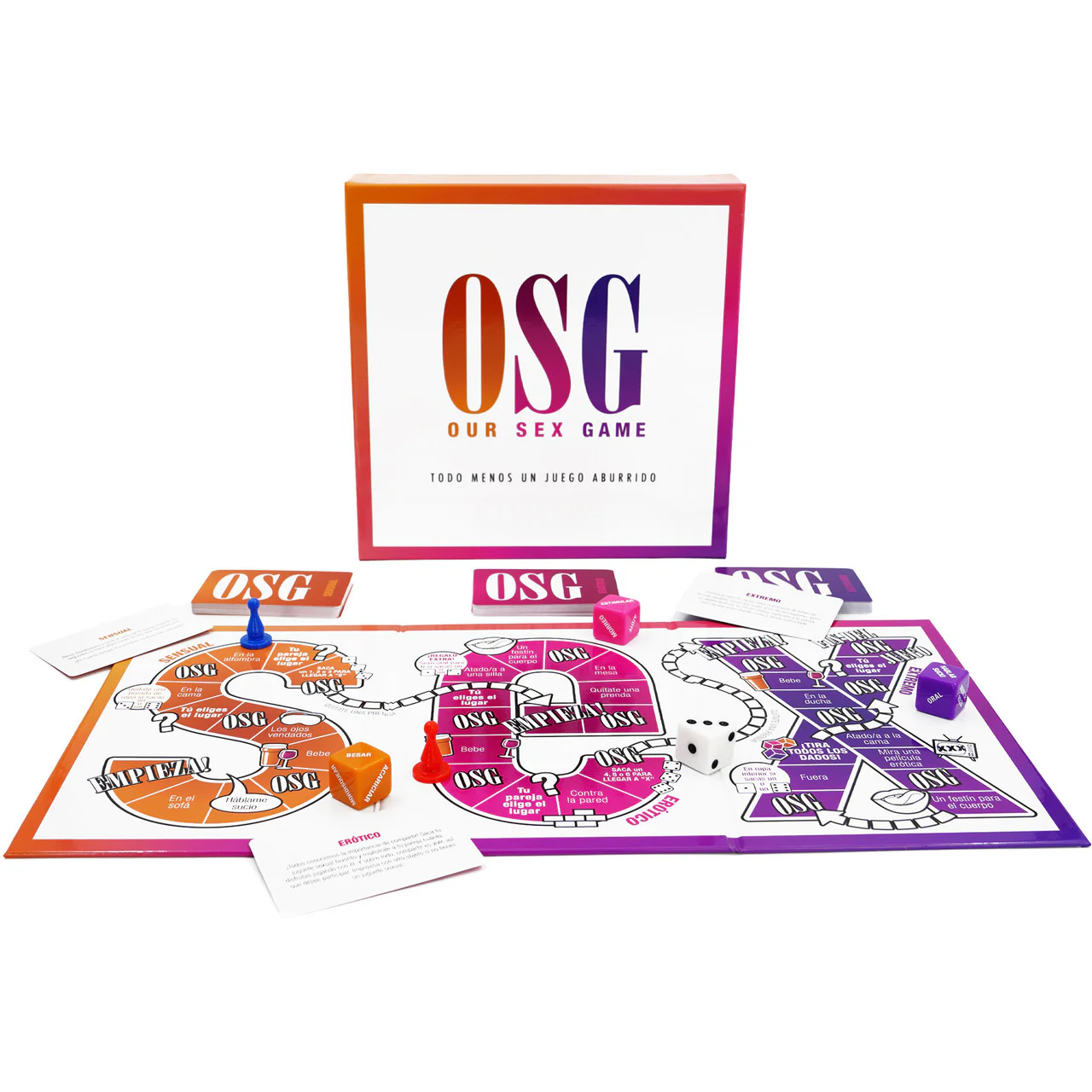 Our Sex Game - A Board Game, Spanish Edition - Image 2