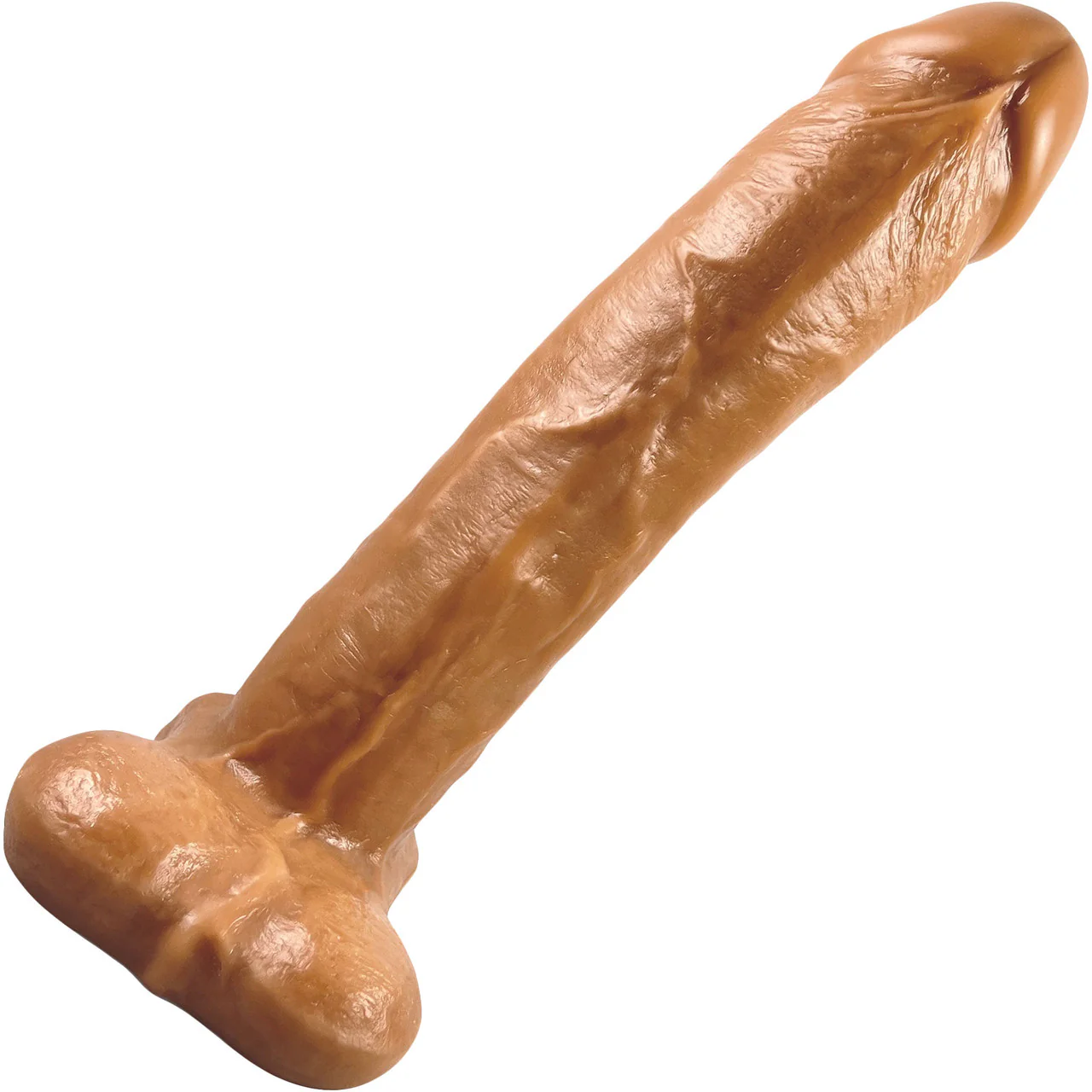 Outlaw Vixskin Realistic Silicone Dildo By Vixen - Caramel - Image 3