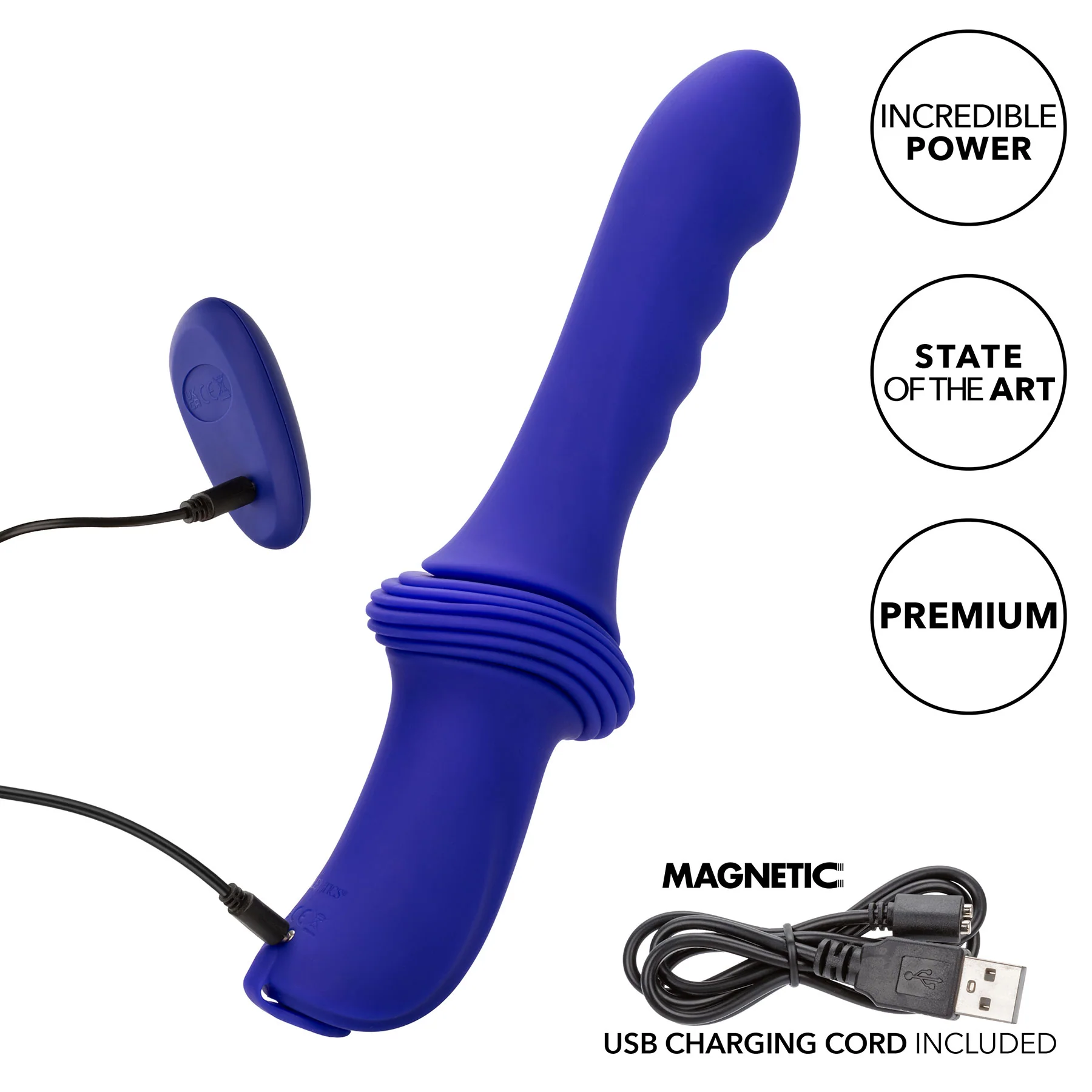 Overdrive Remote Control Sex Machine Handheld Silicone Thruster By CalExotics - Image 20