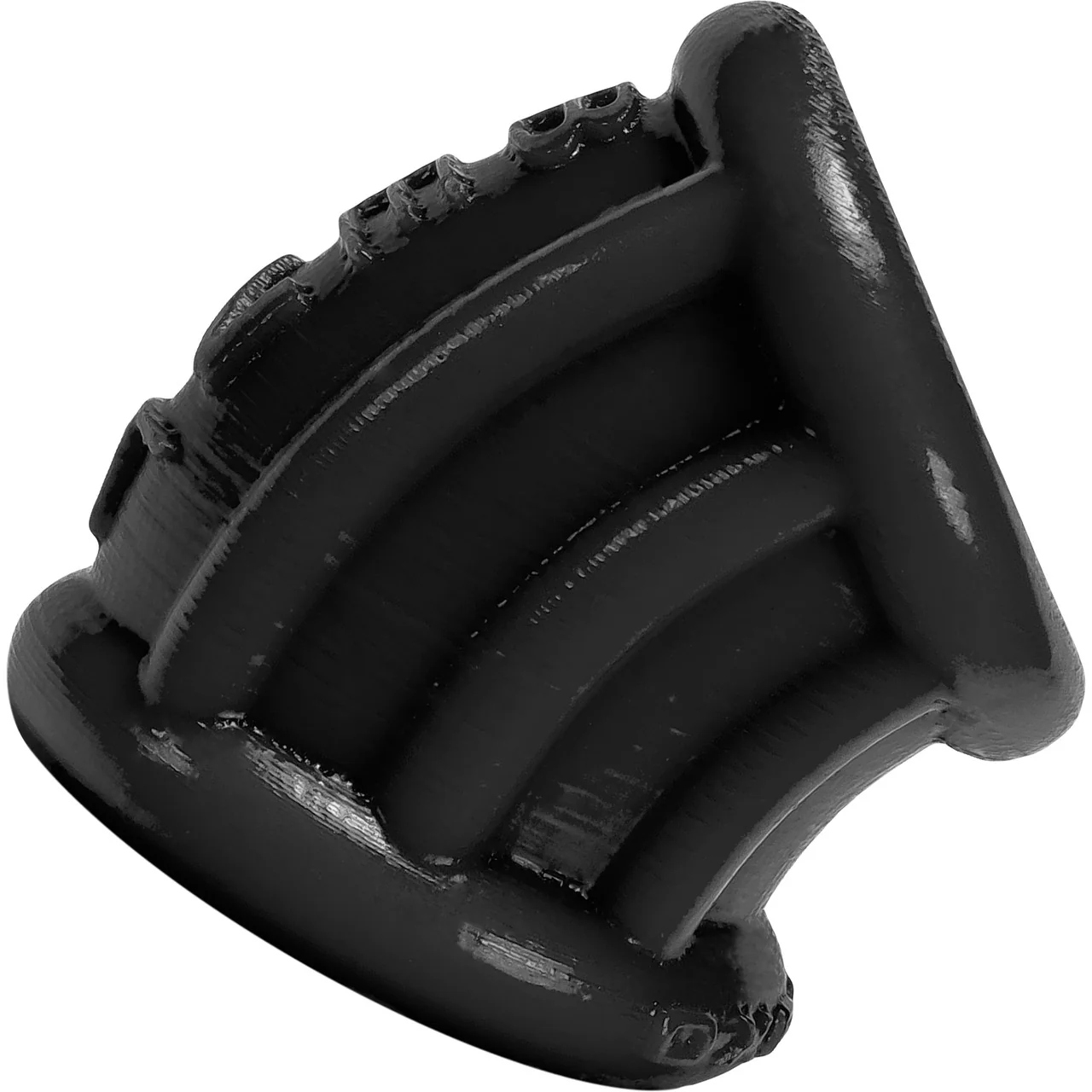 Oxballs Bent-1 Silicone Curved Ball Stretcher 2.25 Inch - Black - Image 2