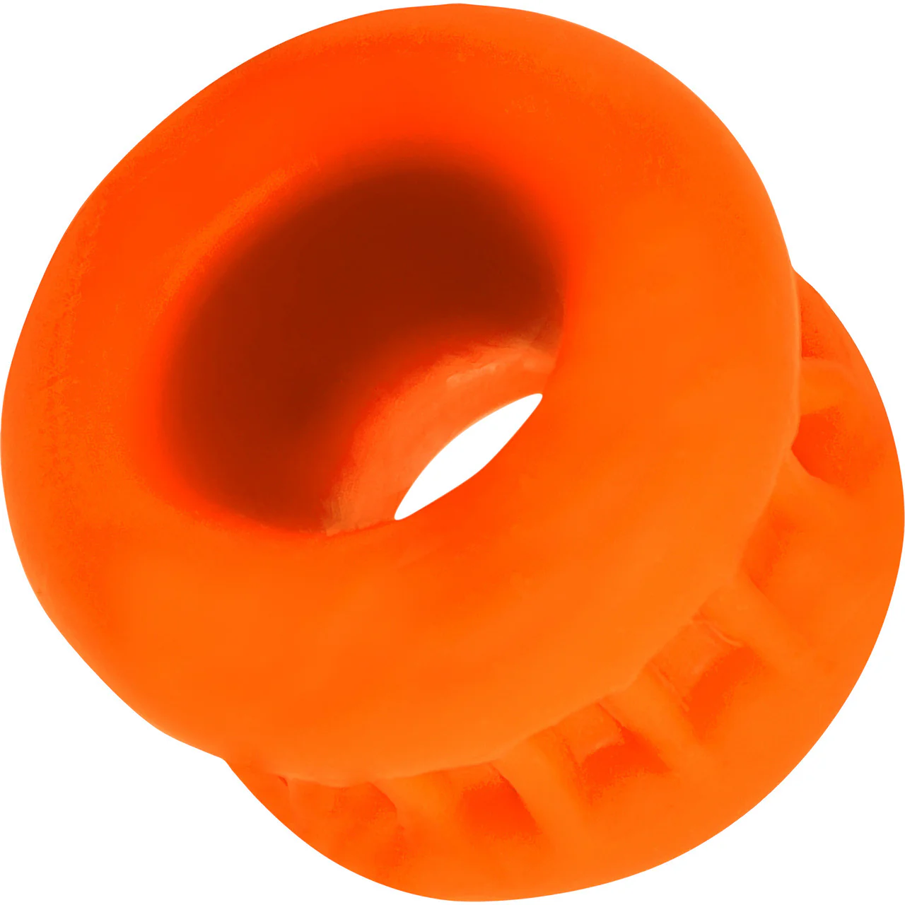 Oxballs Core Ribbed Grip Squeeze Ball Stretcher - Orange Ice - Image 4