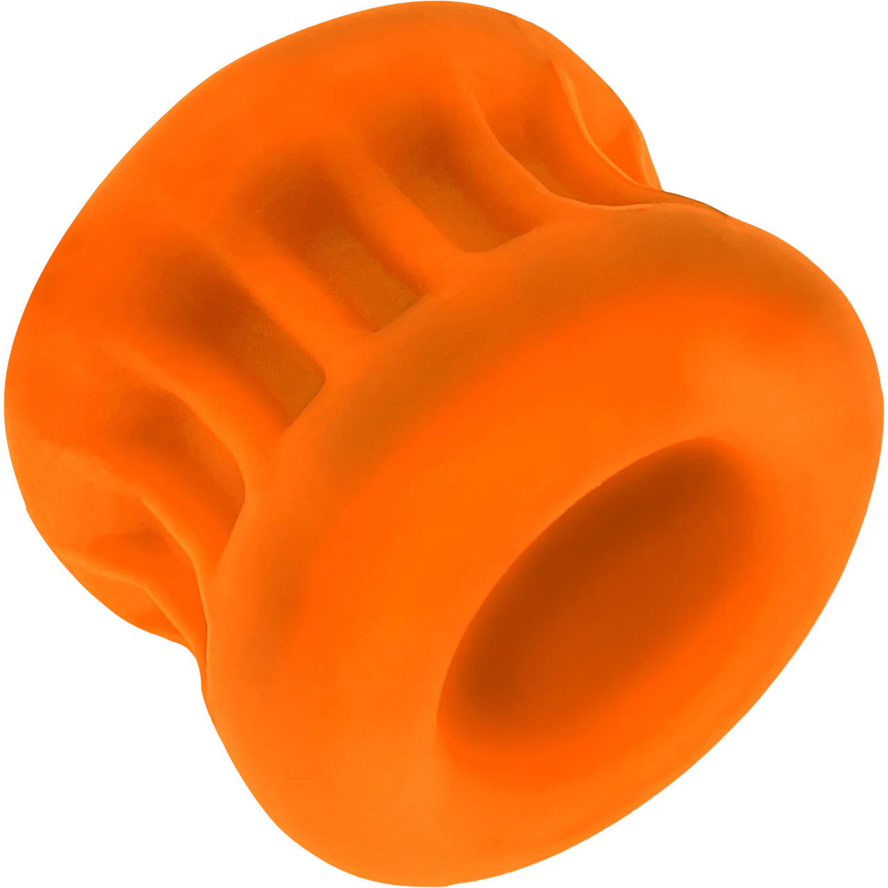 Oxballs Core Ribbed Grip Squeeze Ball Stretcher - Orange Ice - Image 8