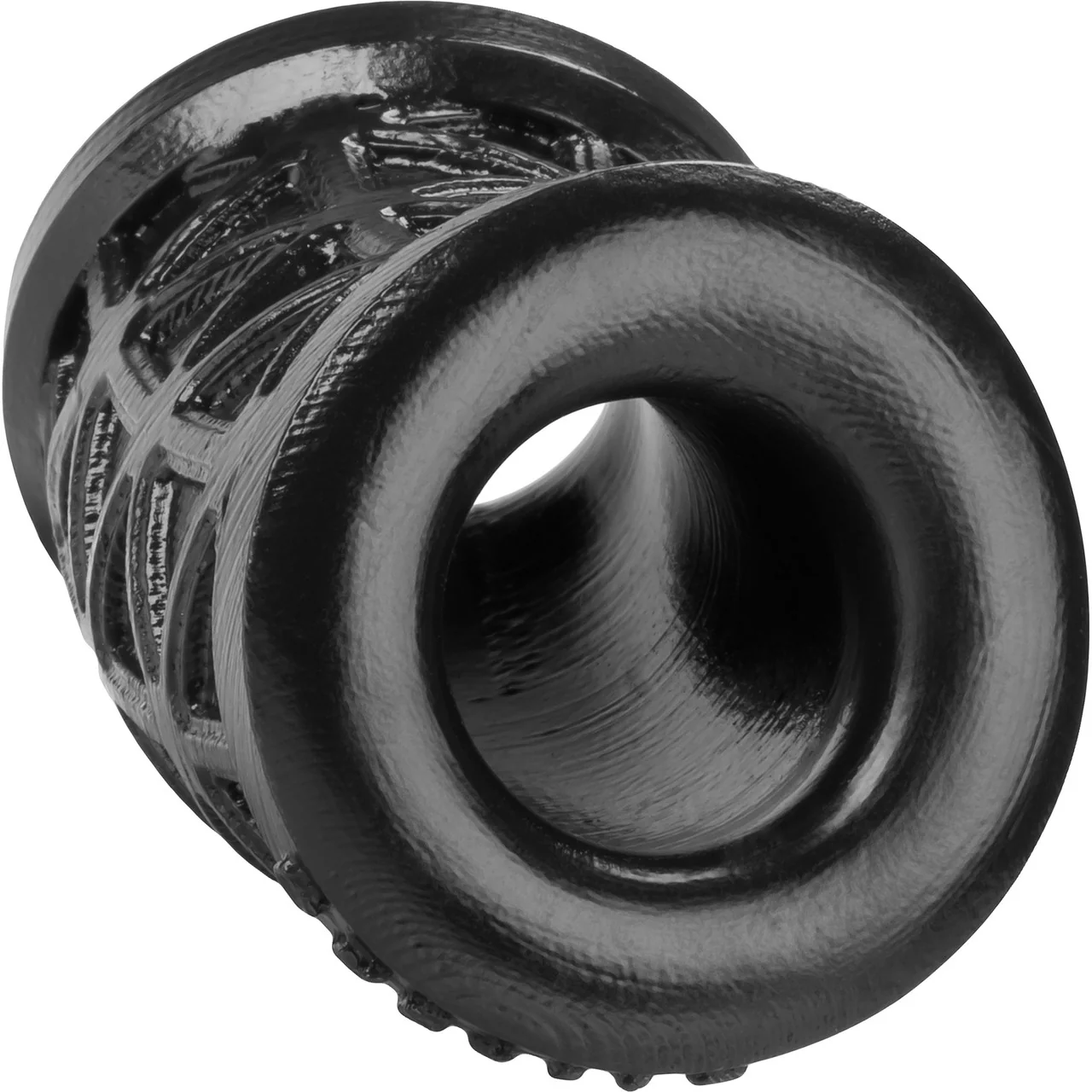 Oxballs Morph Curved Silicone Ball Stretcher - Black - Image 2