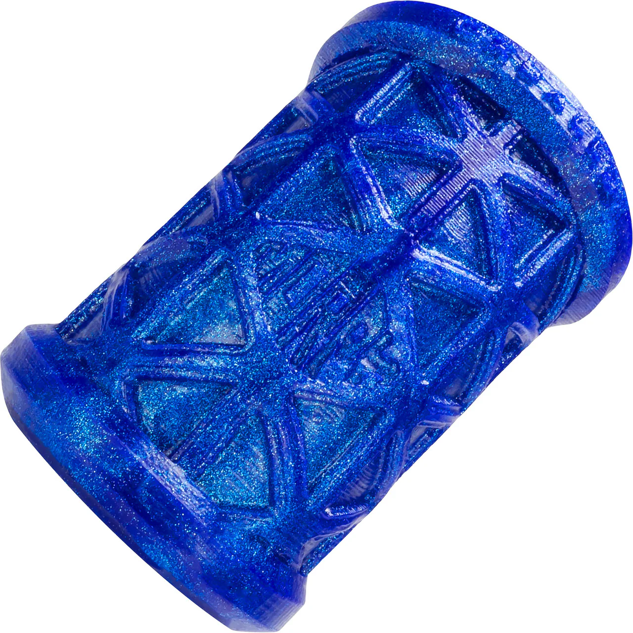 Oxballs Morph Curved Silicone Ball Stretcher - Blue - Image 3