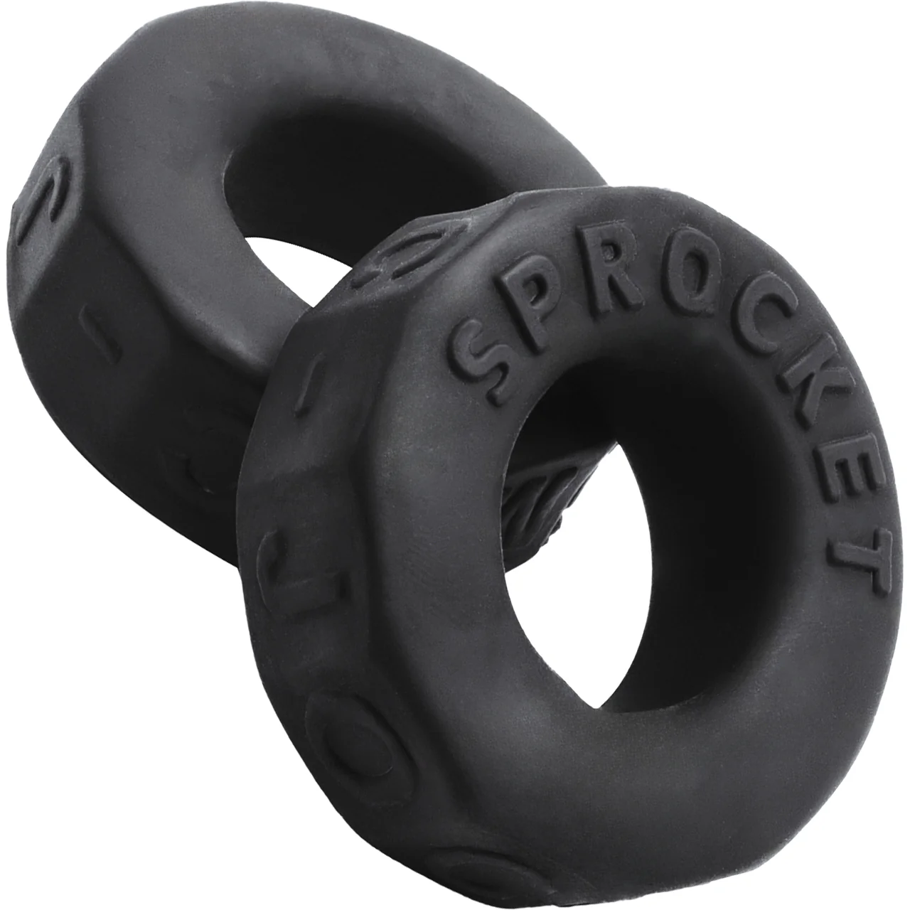 Oxballs Sprocket Super Stretchy Cock Ring - Night Edition - Image 3