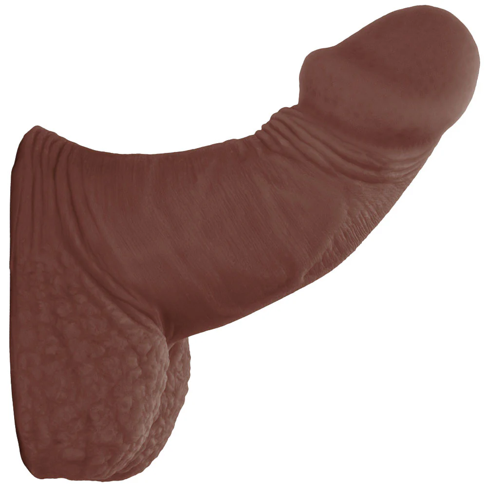 Packer Gear Packing Penis 4" / 10.25 cm By CalExotics - Mocha - Image 5