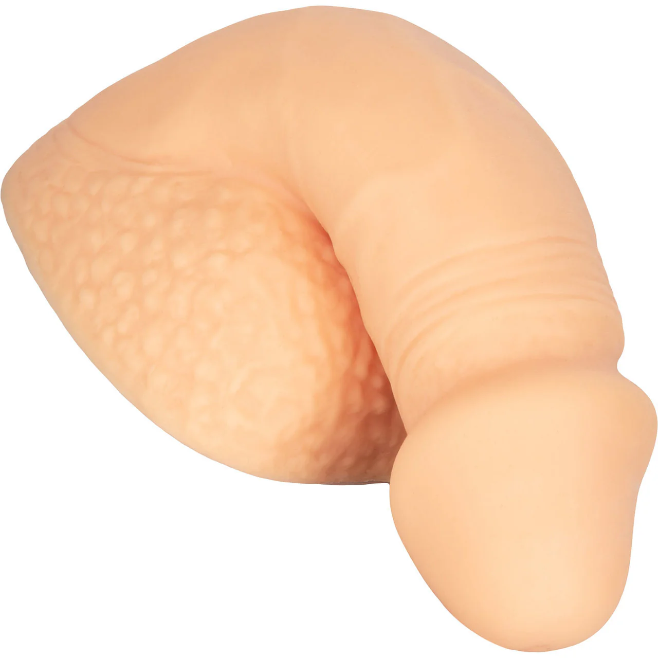 Packer Gear Silicone Packing Penis 4" / 10.25 cm By CalExotics - Vanilla - Image 3