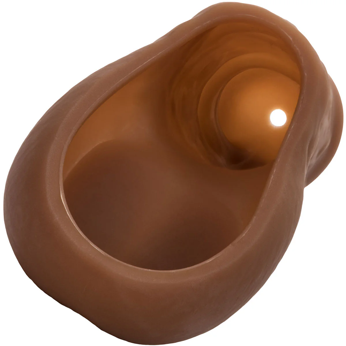 Packer Gear STP Hollow Silicone Packer By CalExotics - Caramel - Image 4