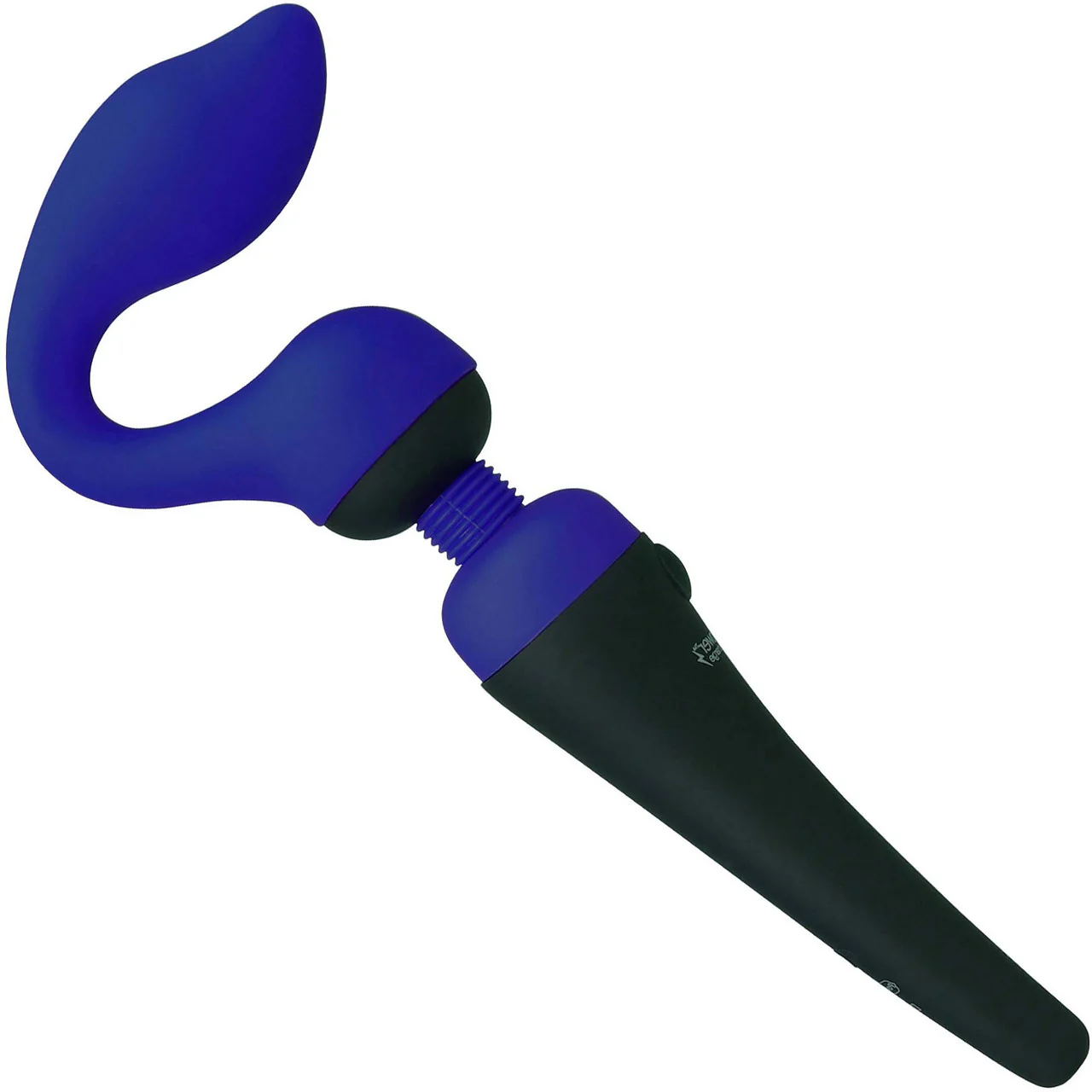 Palm Sensual Silicone Attachments For The PalmPower Wand Massager - Blue - Image 2