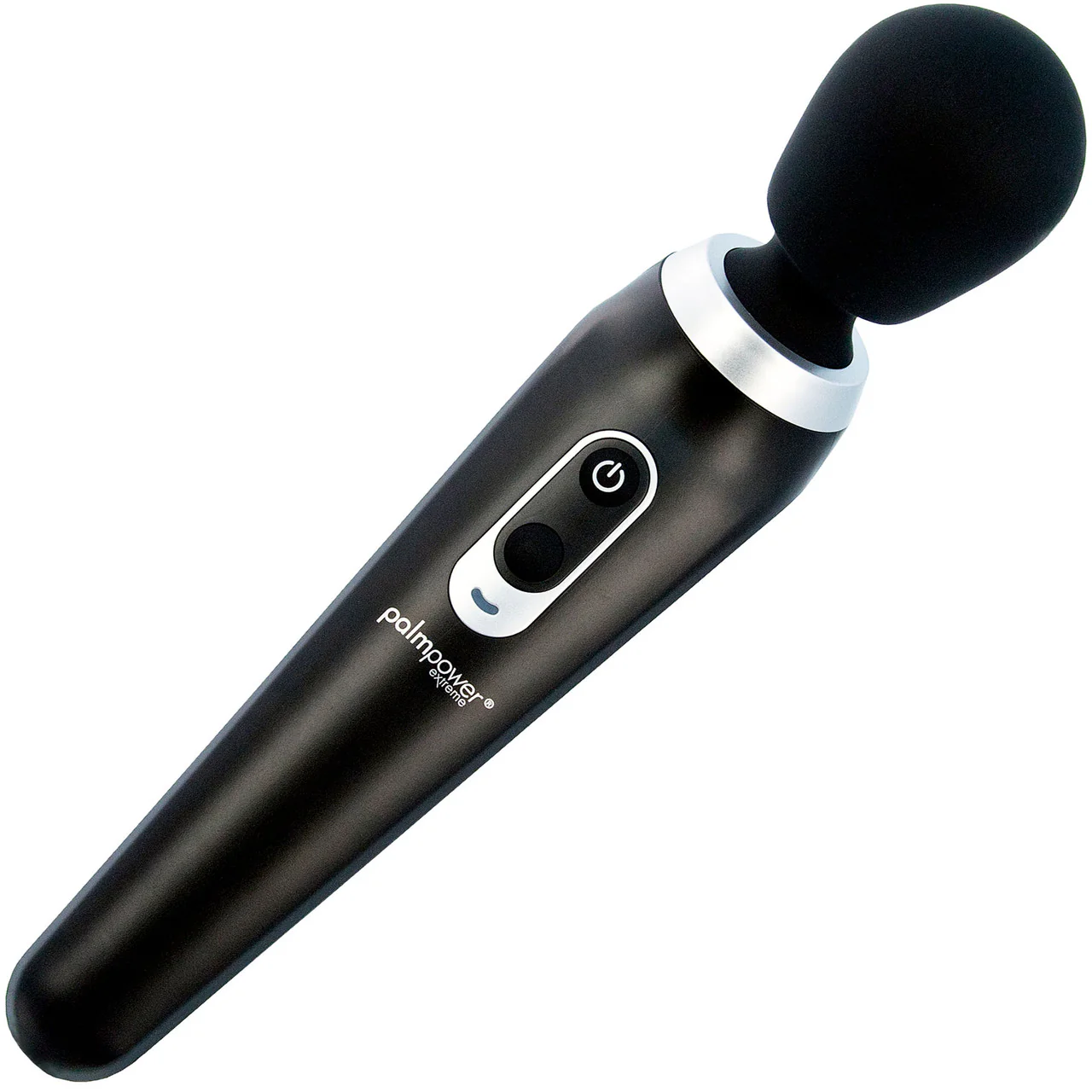 PalmPower Extreme Rechargeable Extra Powerful Wand Massager - Black - Image 2