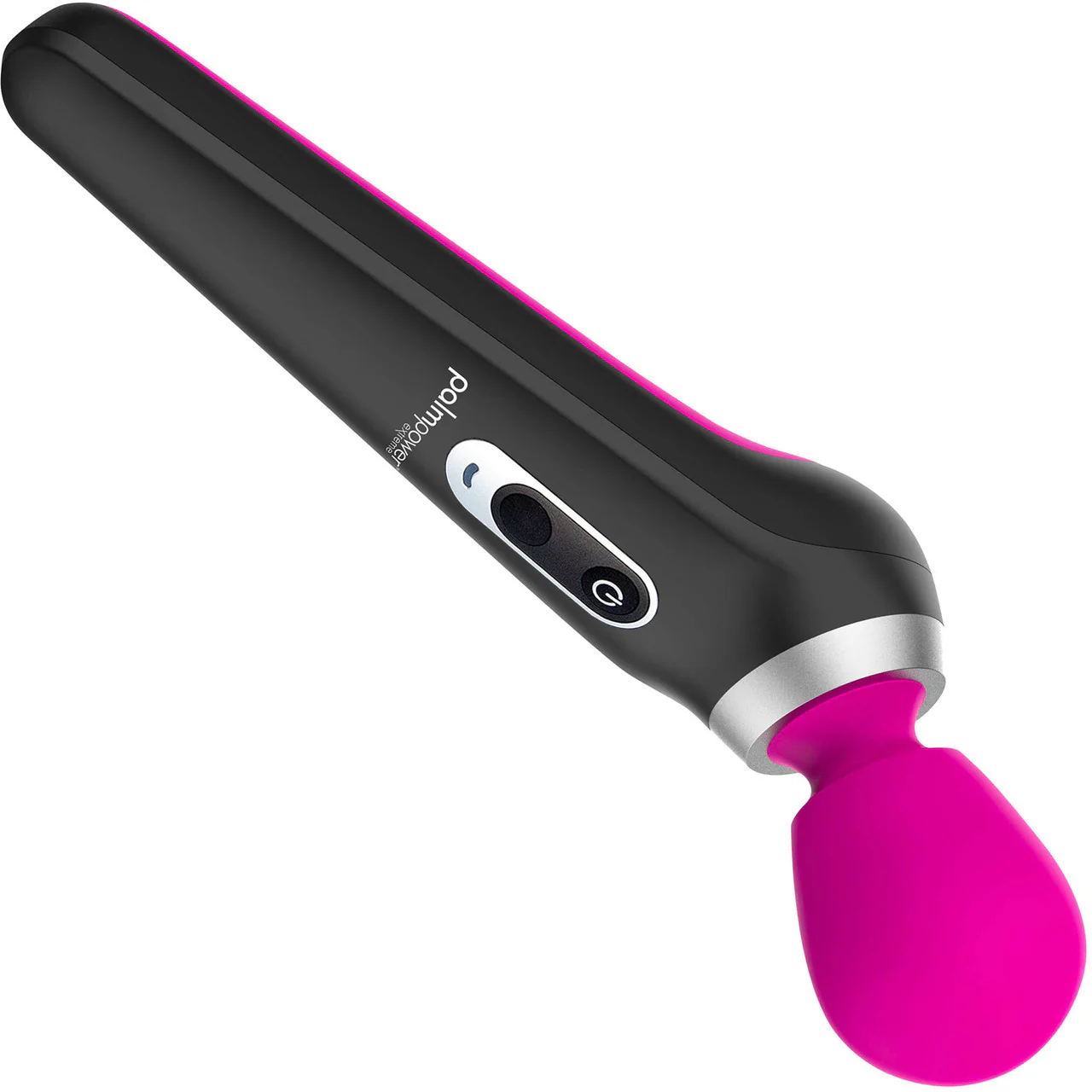 PalmPower Extreme Rechargeable Extra Powerful Wand Massager - Fuchsia - Image 3