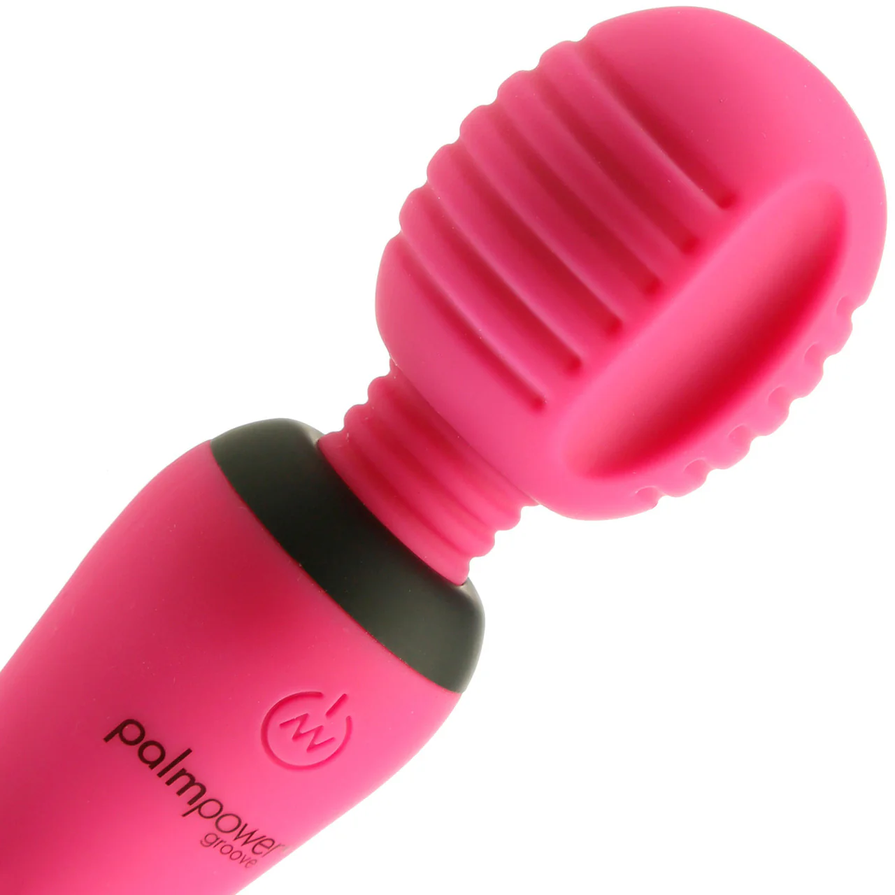 PalmPower Groove Mini Rechargeable Wand Massager - Fuchsia - Image 2