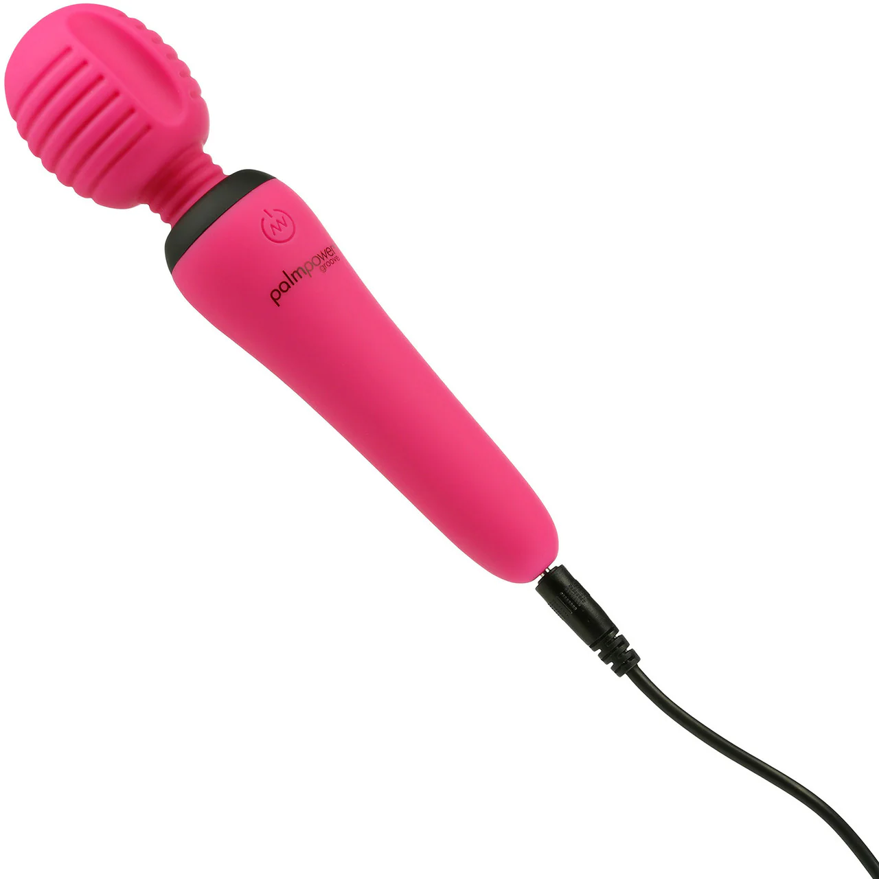 PalmPower Groove Mini Rechargeable Wand Massager - Fuchsia - Image 4