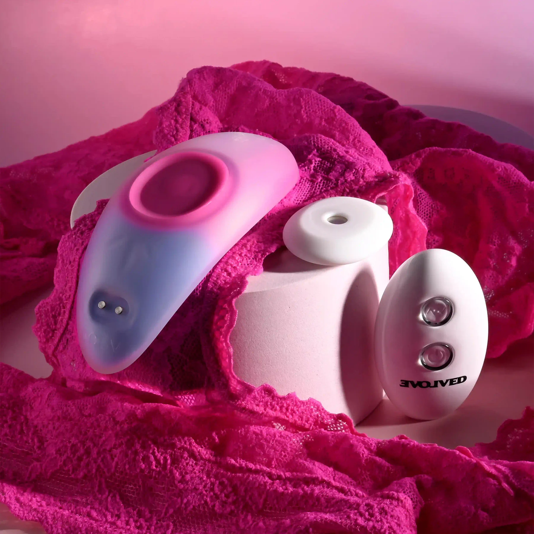 Paradise Rechargeable Silicone Panty Vibrator By Evolved Novelties - Image 3