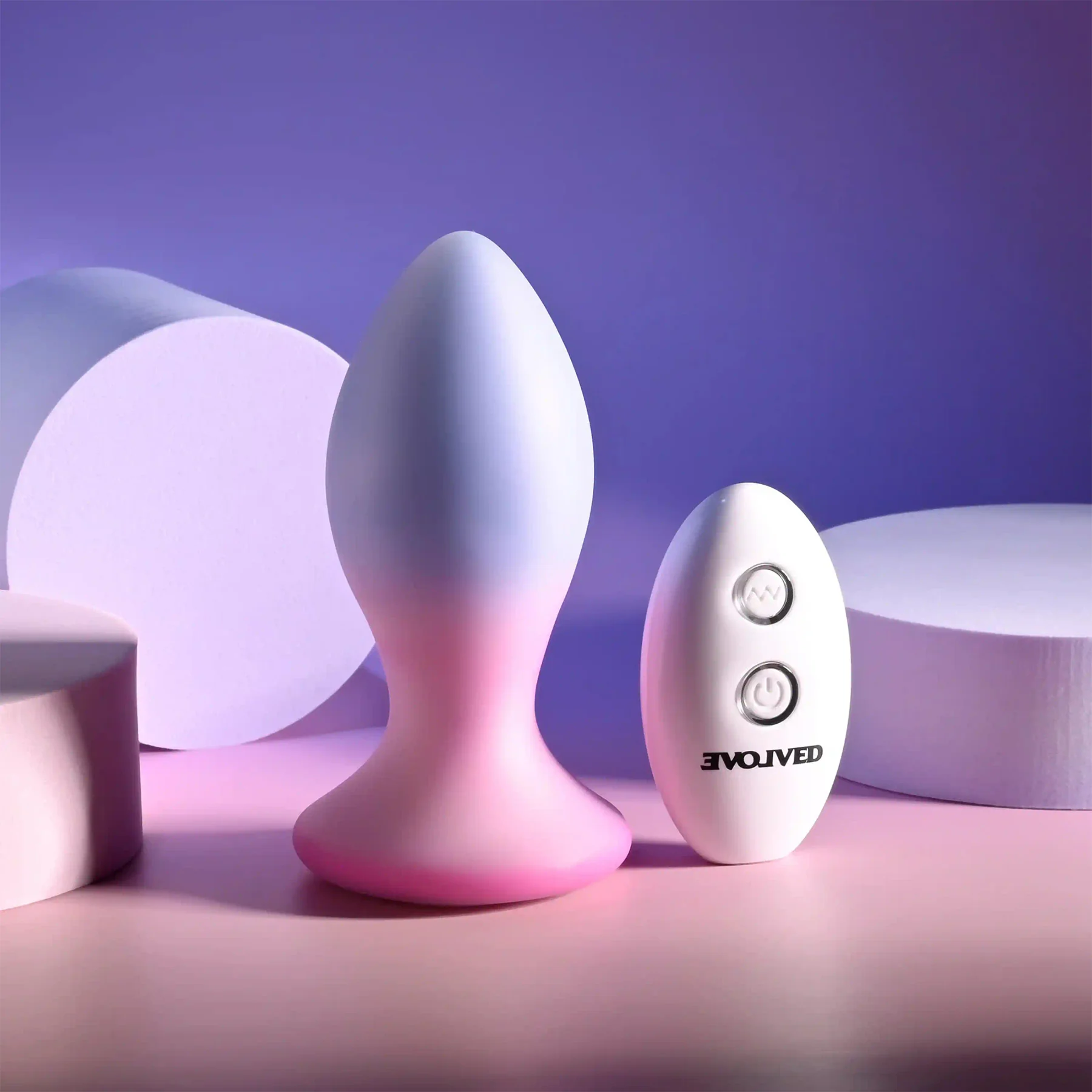 Paradise Rechargeable Silicone Vibrating Butt Plug With Remote By Evolved Novelties - Image 8