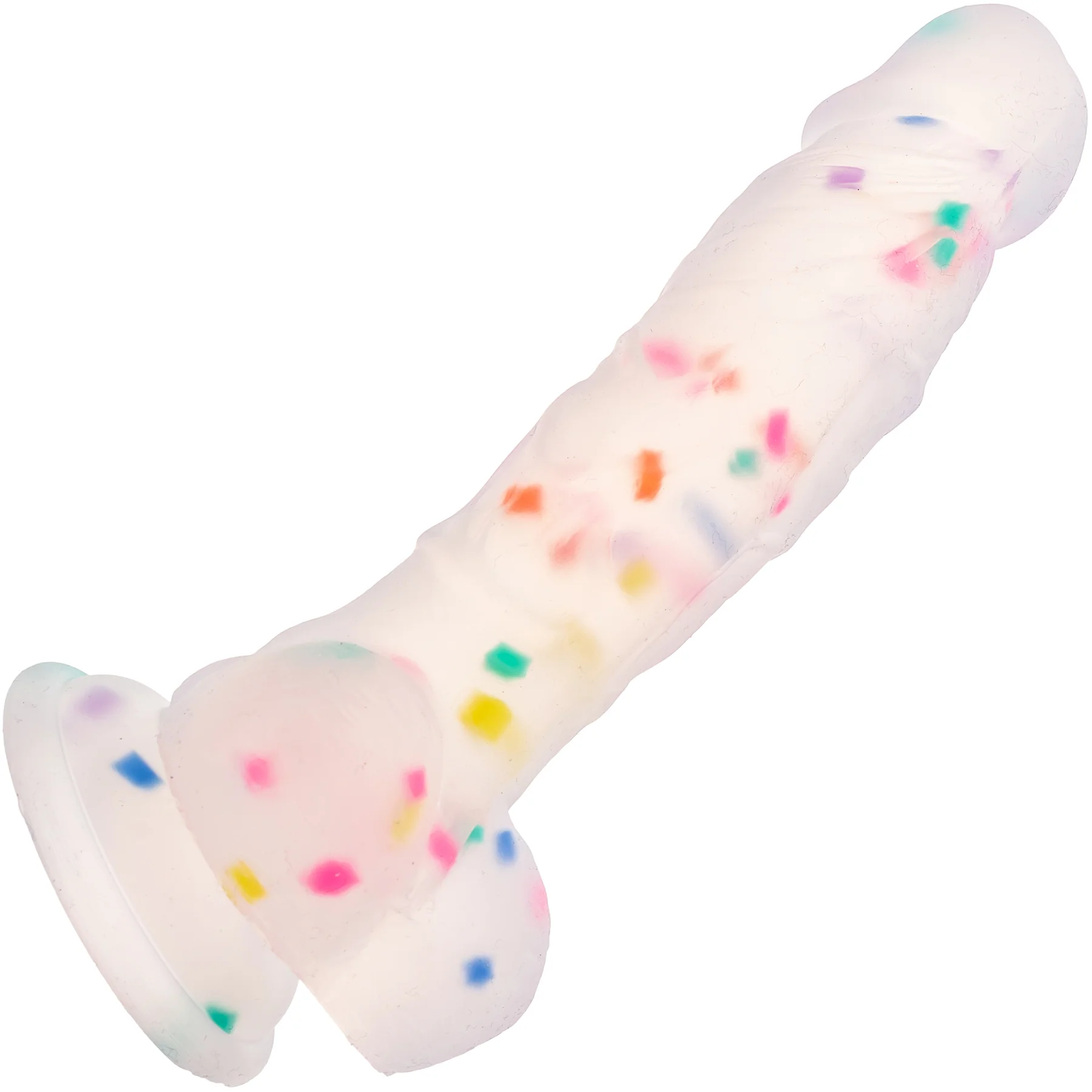 Party Boy™ Silicone Studs® 5.25" Suction Cup Dildo With Balls - Image 3