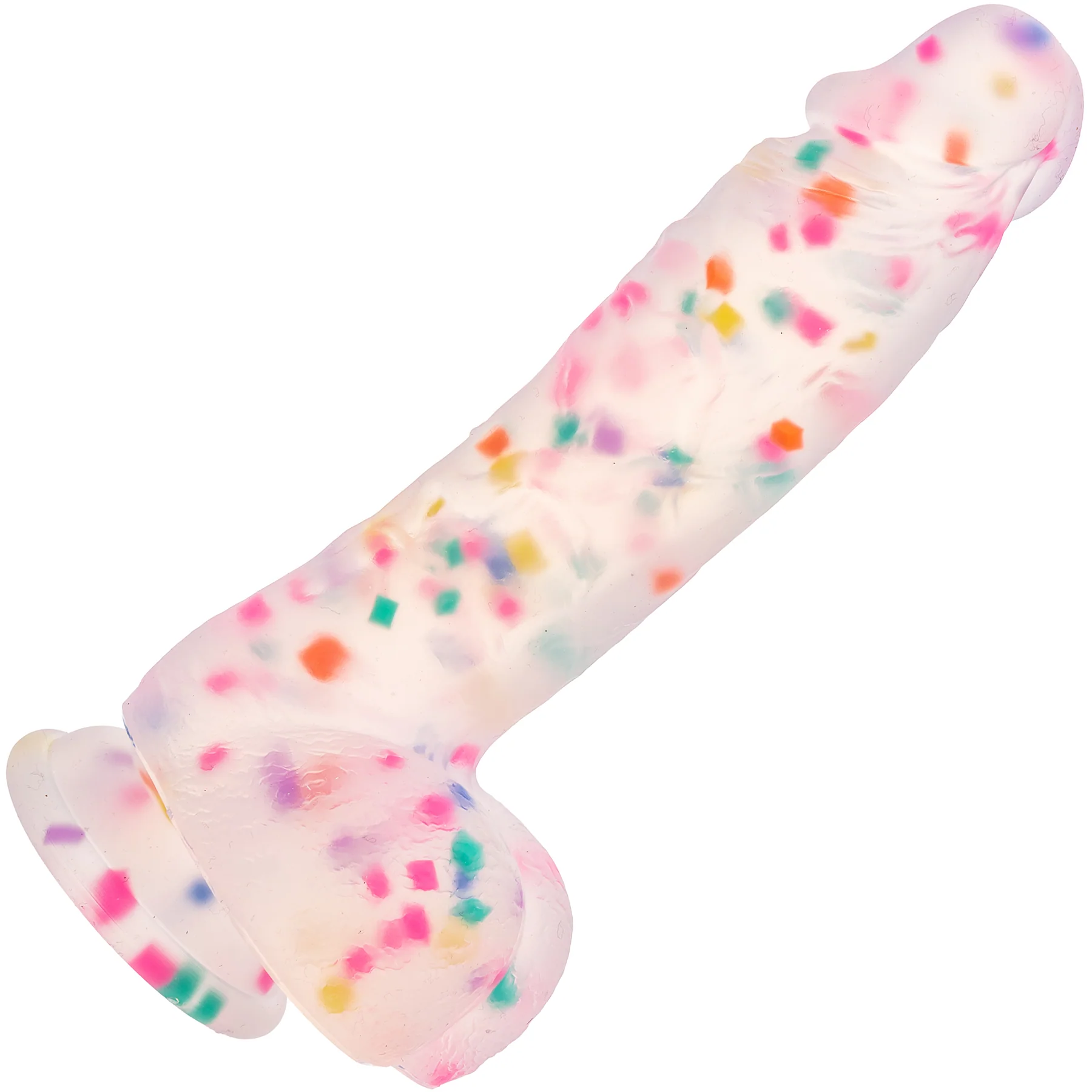 Party Boy™ Silicone Studs® 6" Suction Cup Dildo With Balls - Image 3