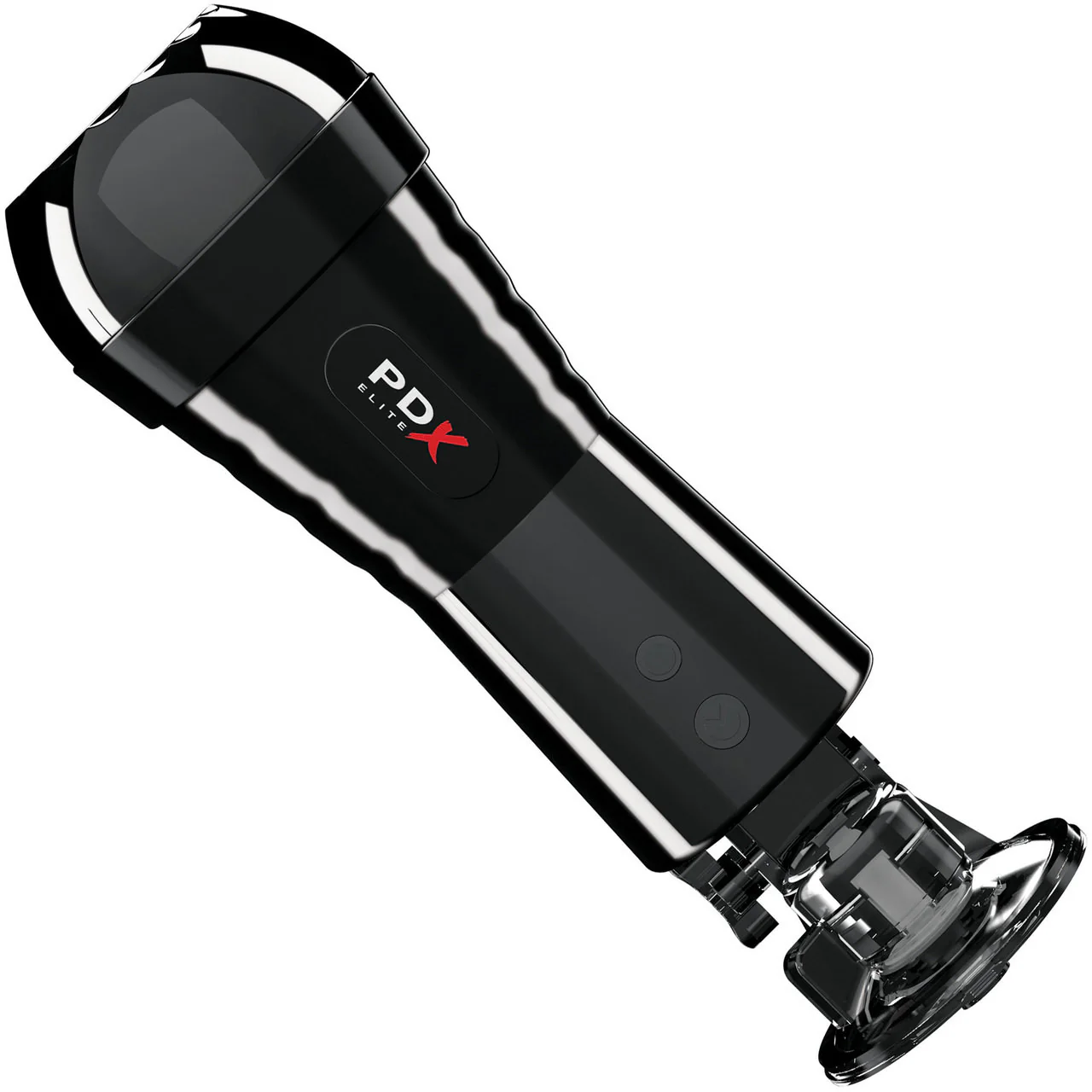 PDX Elite Cock Compressor Vibrating Stroker Penis Stimulator By Pipedream - Image 2