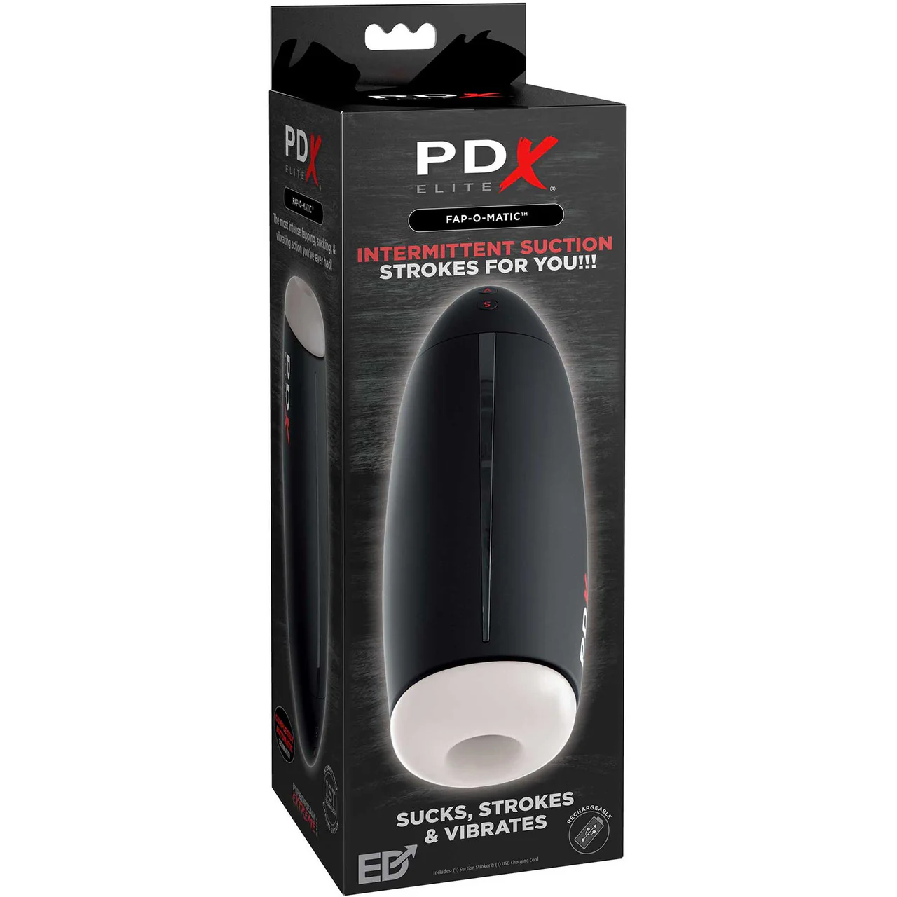 PDX Elite Fap-O-Matic Rechargeable Penis Masturbator By Pipedream - Image 3