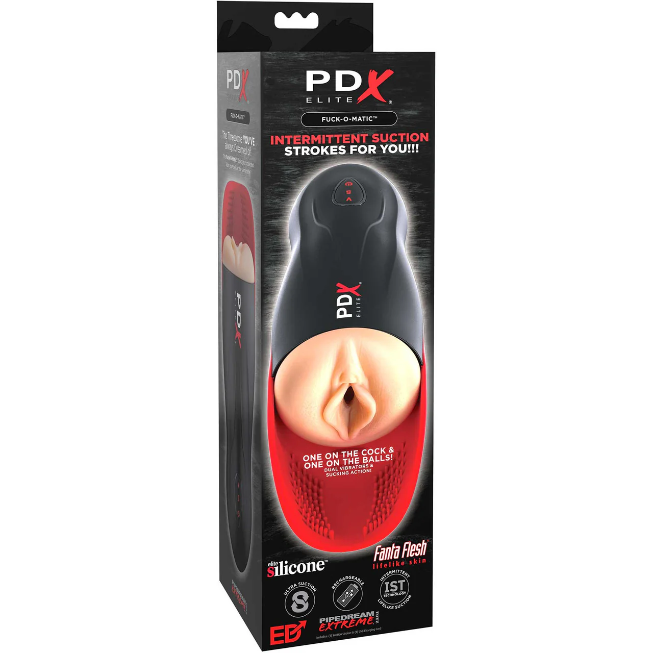 PDX Elite Fuck-O-Matic Rechargeable Penis Masturbator By Pipedream - Image 3