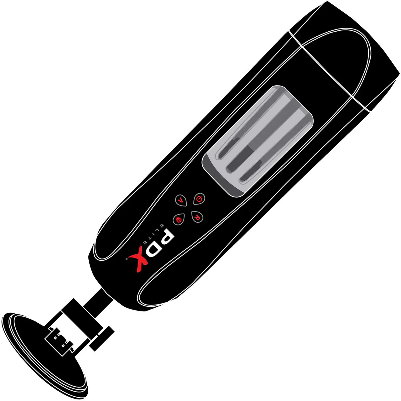 PDX Elite Ultimate Milker 2 Rechargeable Penis Masturbator By Pipedream - Image 2
