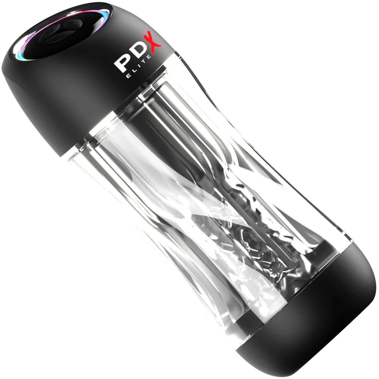 PDX Elite ViewTube Pro See-Thru Stroker Penis Masturbator By Pipedream - Image 2