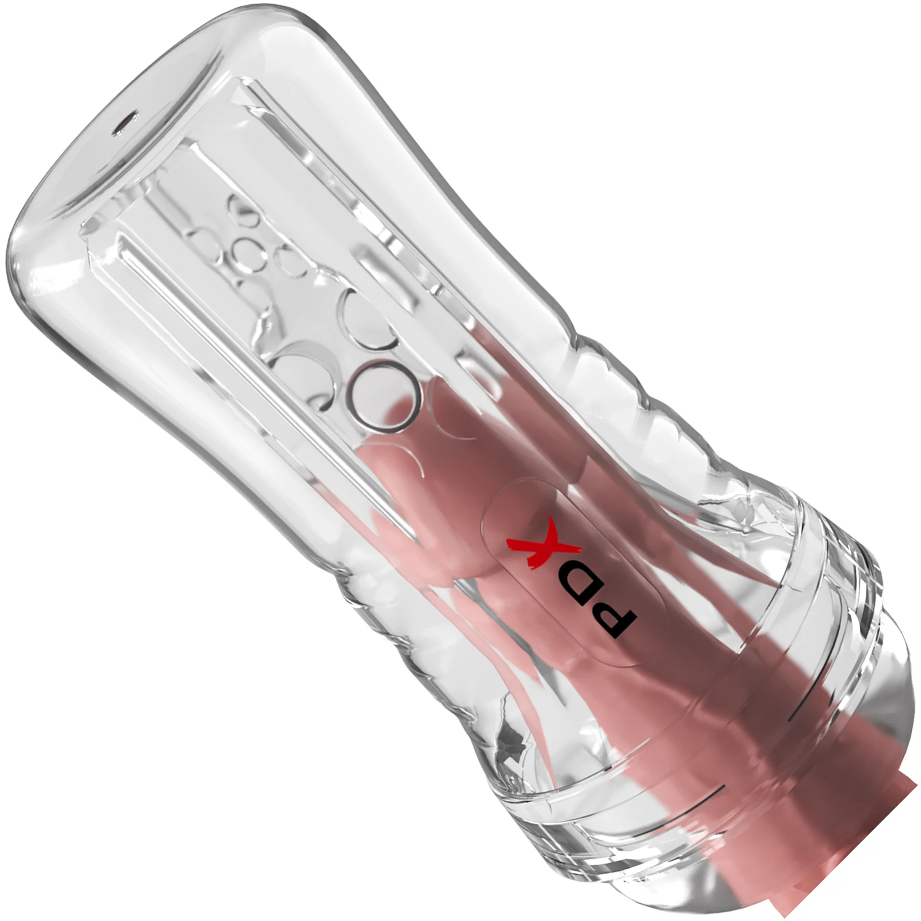 PDX Elite ViewTube See-Thru EZ-Grip Penis Stroker - Image 2