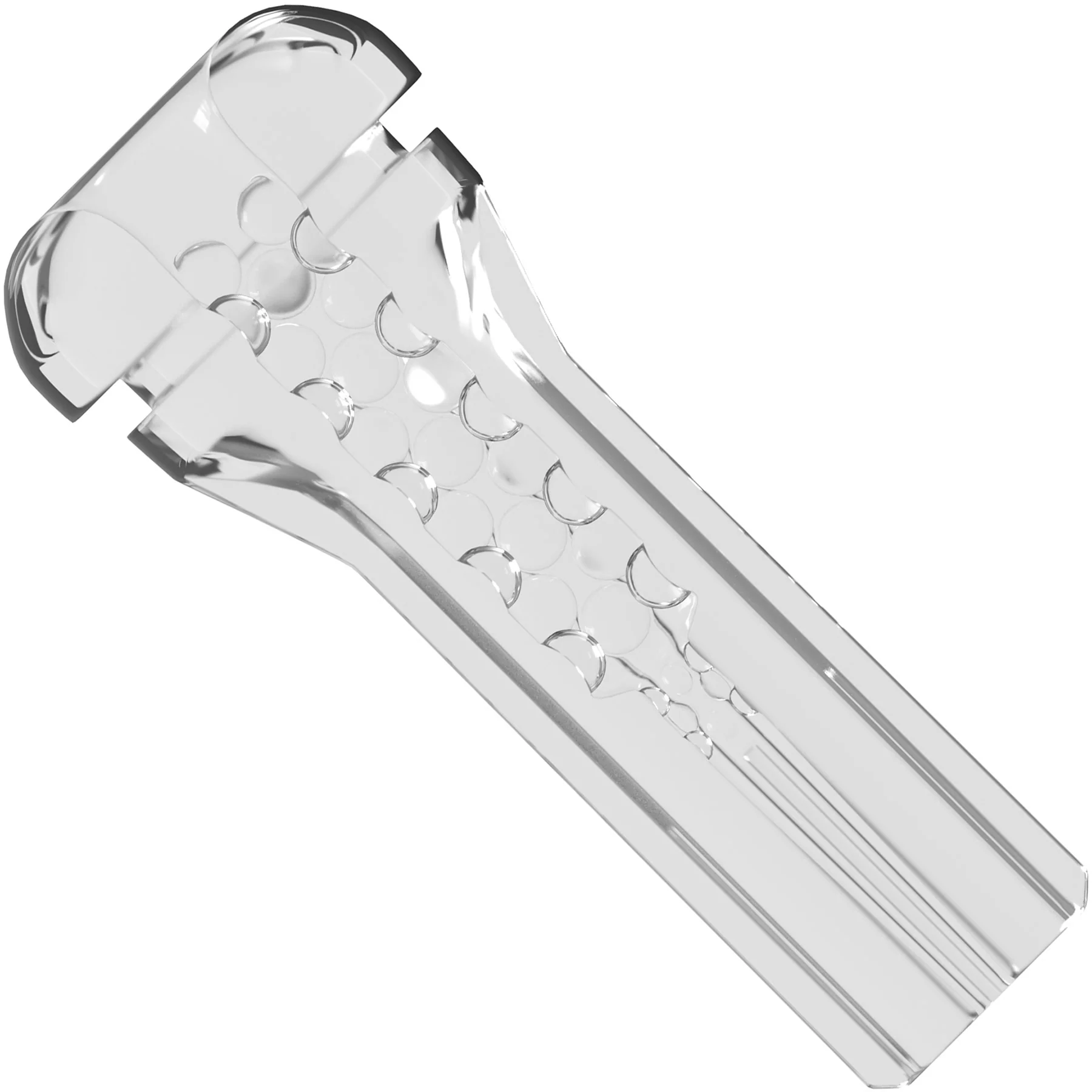 PDX Elite ViewTube See-Thru EZ-Grip Penis Stroker - Image 4
