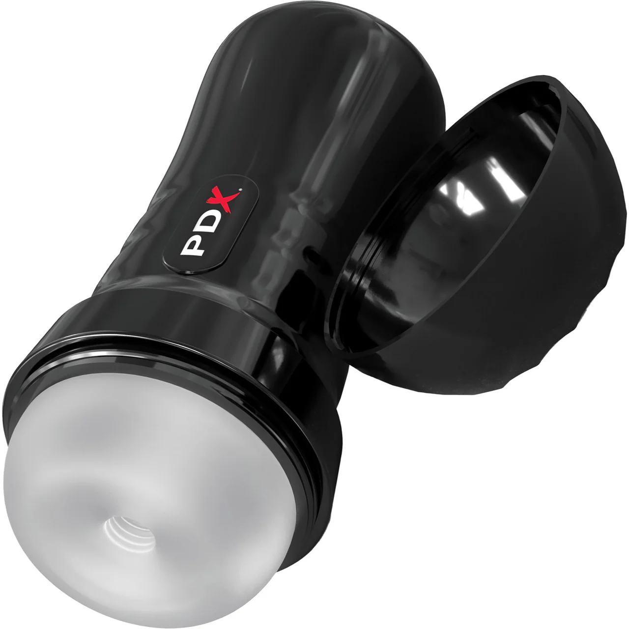 PDX Extreme Wet Strokers Super Slide & Glide Self Lubricating Penis Stroker By Pipedream - Frosted - Image 3