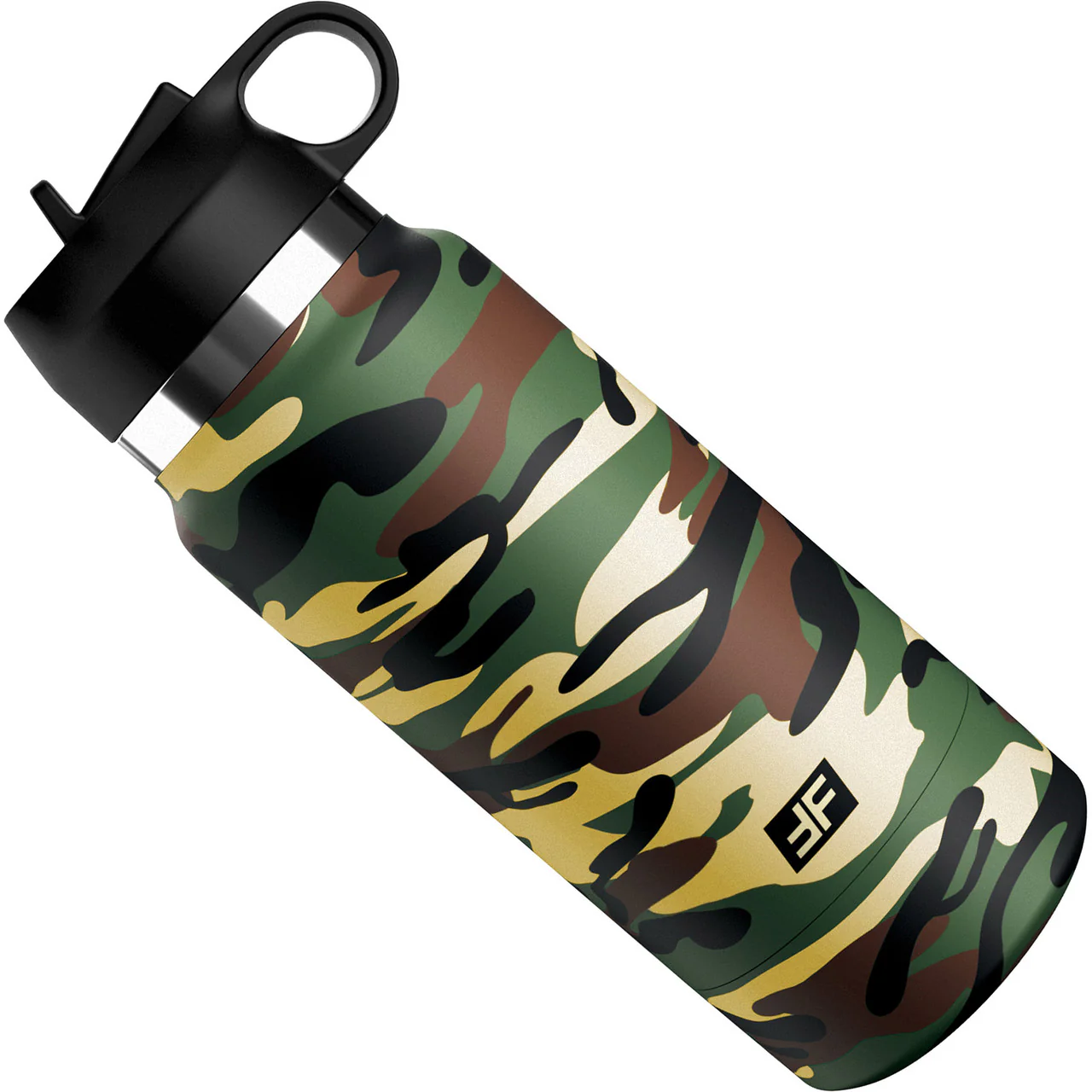 PDX Plus Fap Flask Happy Camper Discreet Water Bottle Penis Stroker By Pipedream - Frosted - Image 2