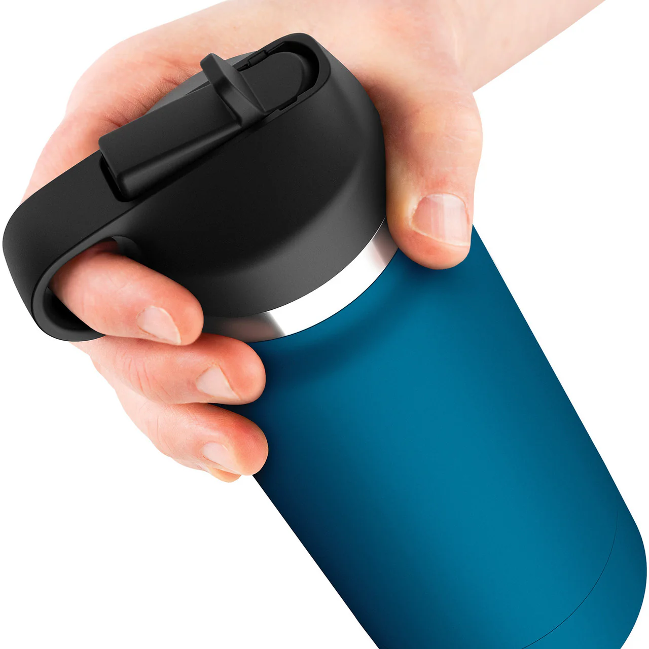 PDX Plus Fuck Flask Private Pleaser Discreet Water Bottle Penis Stroker By Pipedream - Chocolate - Image 3