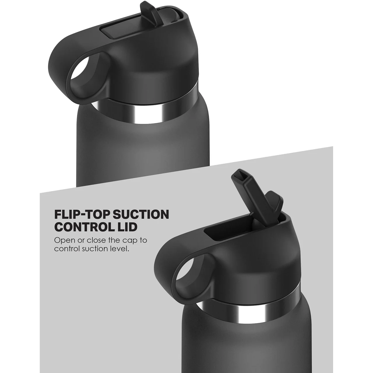 PDX Plus Fuck Flask Secret Delight Discreet Water Bottle Penis Stroker By Pipedream - Chocolate - Image 4