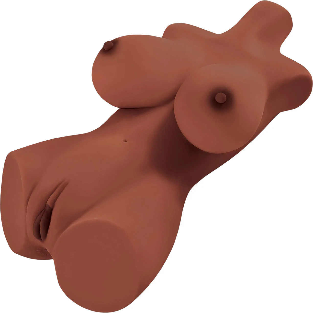 PDX Plus Perfect Torso Penis Masturbator By Pipedream - Chocolate
